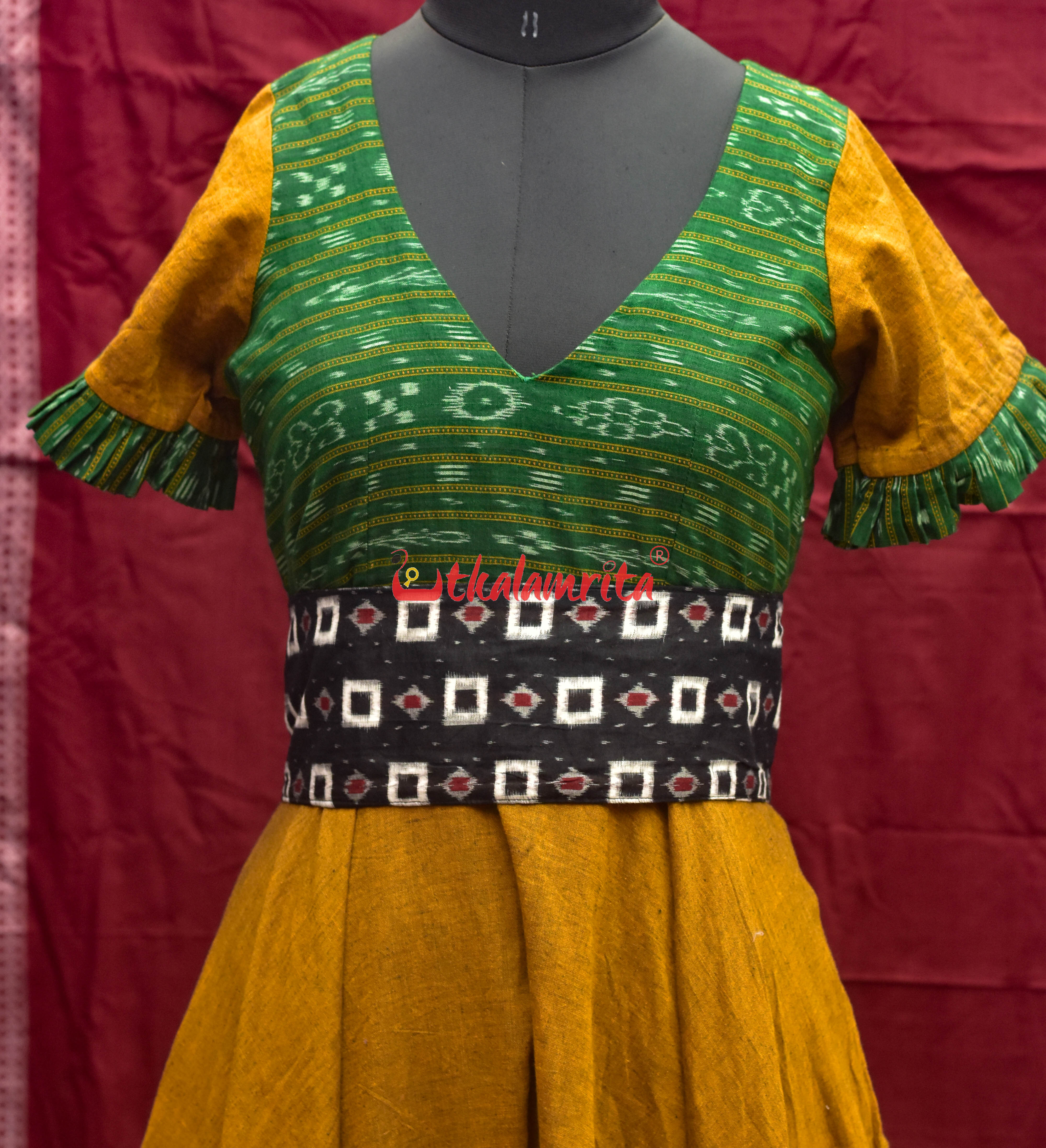 Black White Square (Ladies Belt)