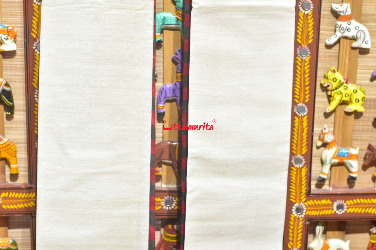 Red Kumbha Border (Uttaria)