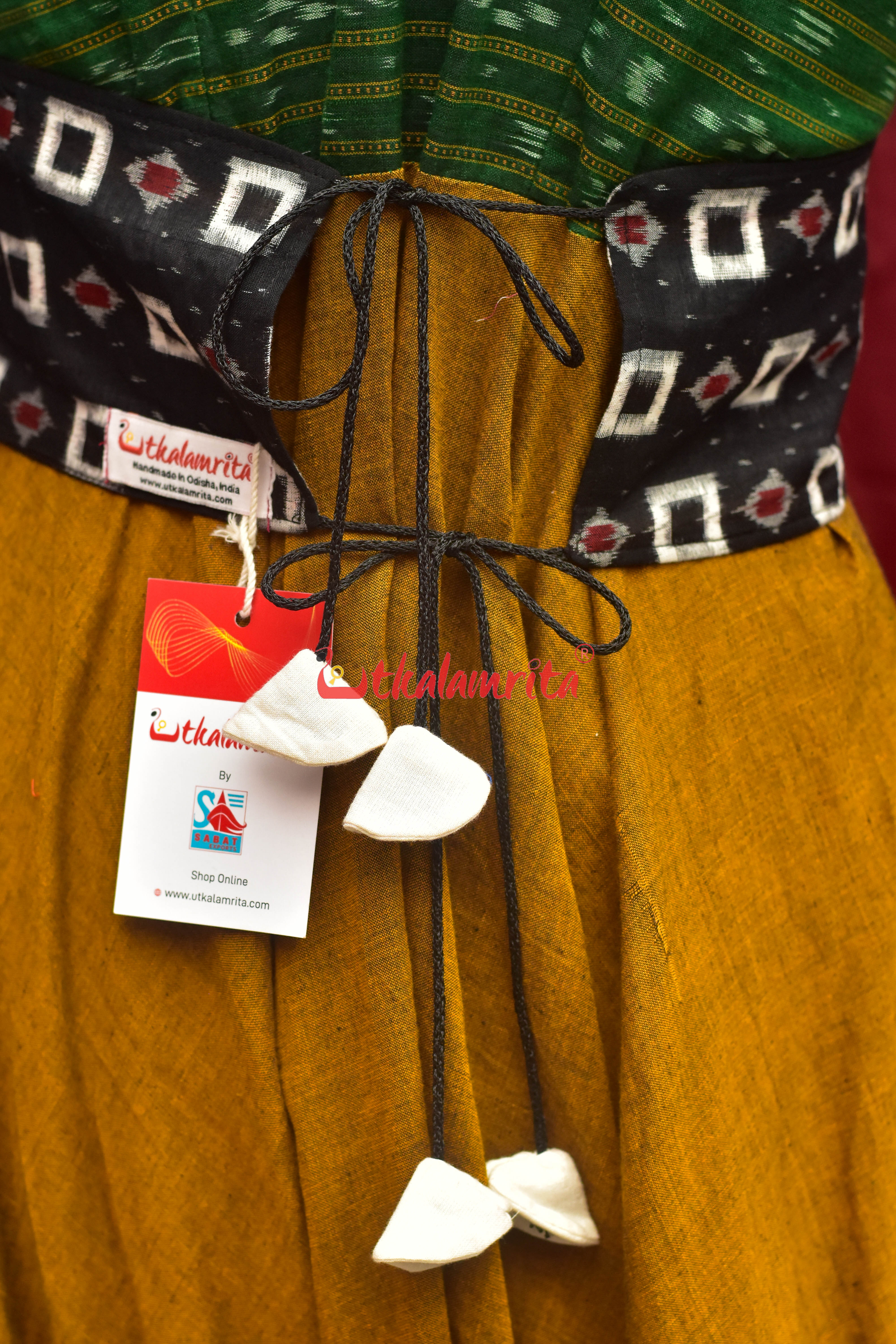 Black White Square (Ladies Belt)