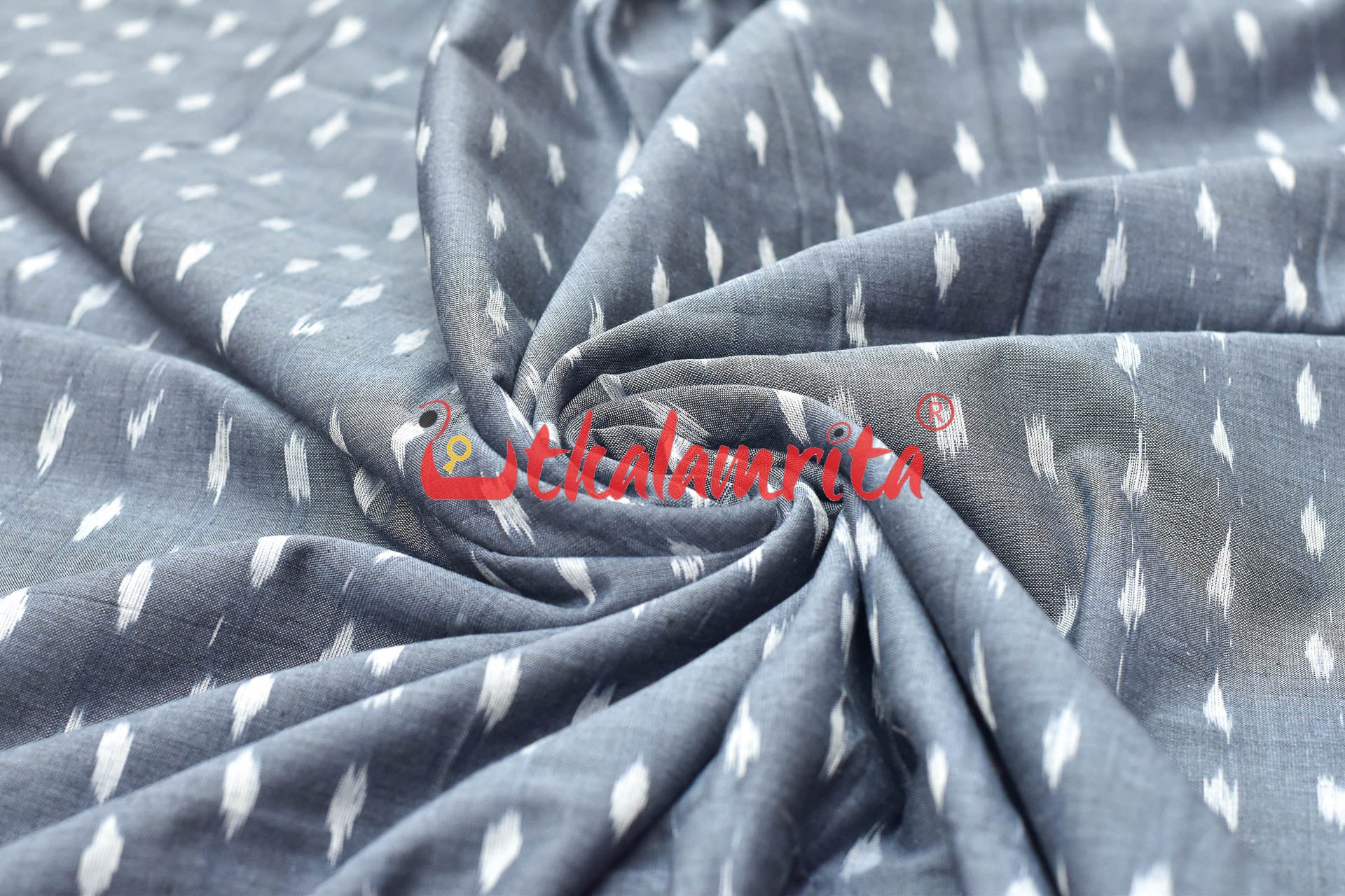 Grey Dots (Fabric)
