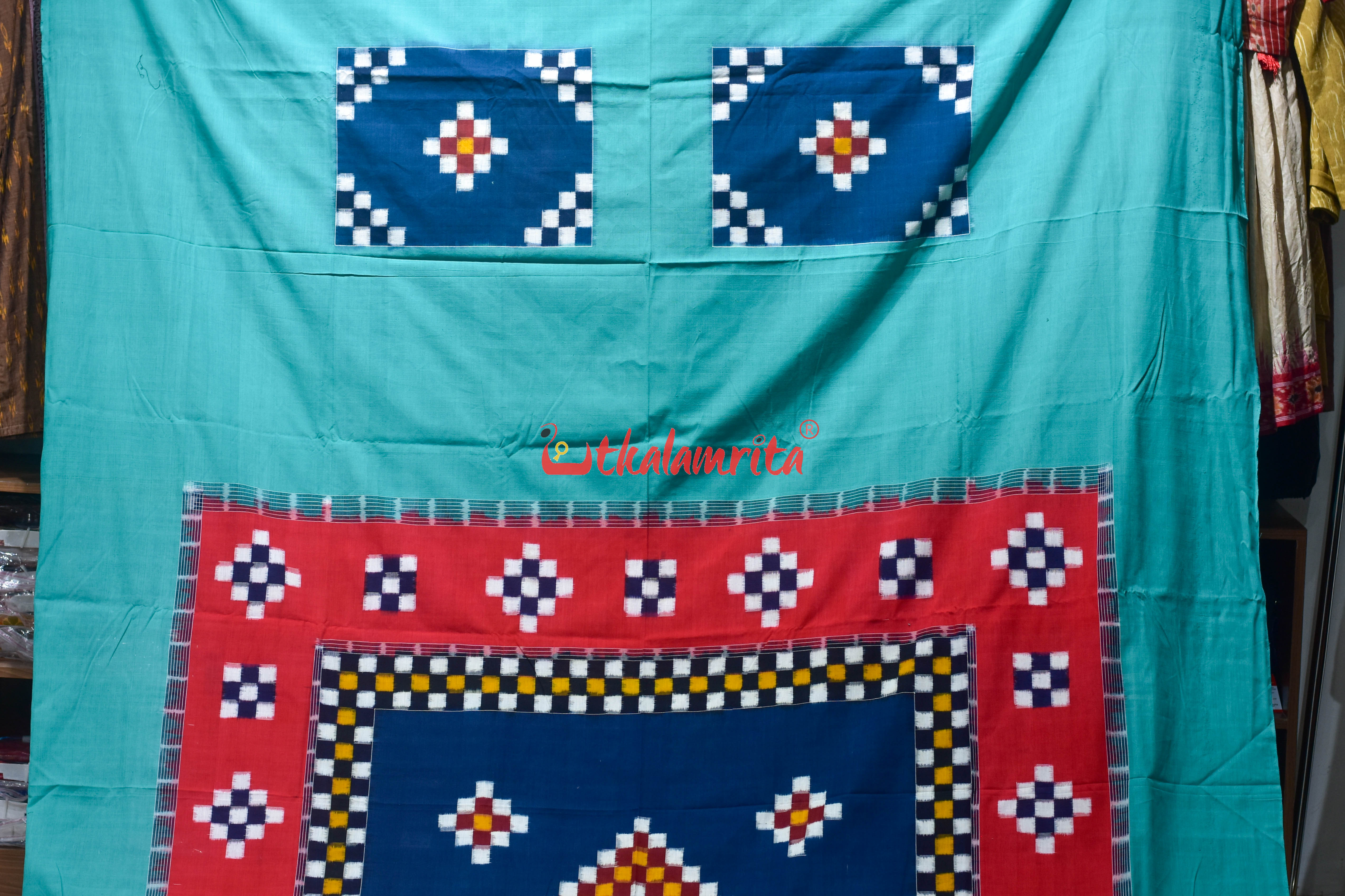 Multi Pasapali Cotton (Double Bedsheet)