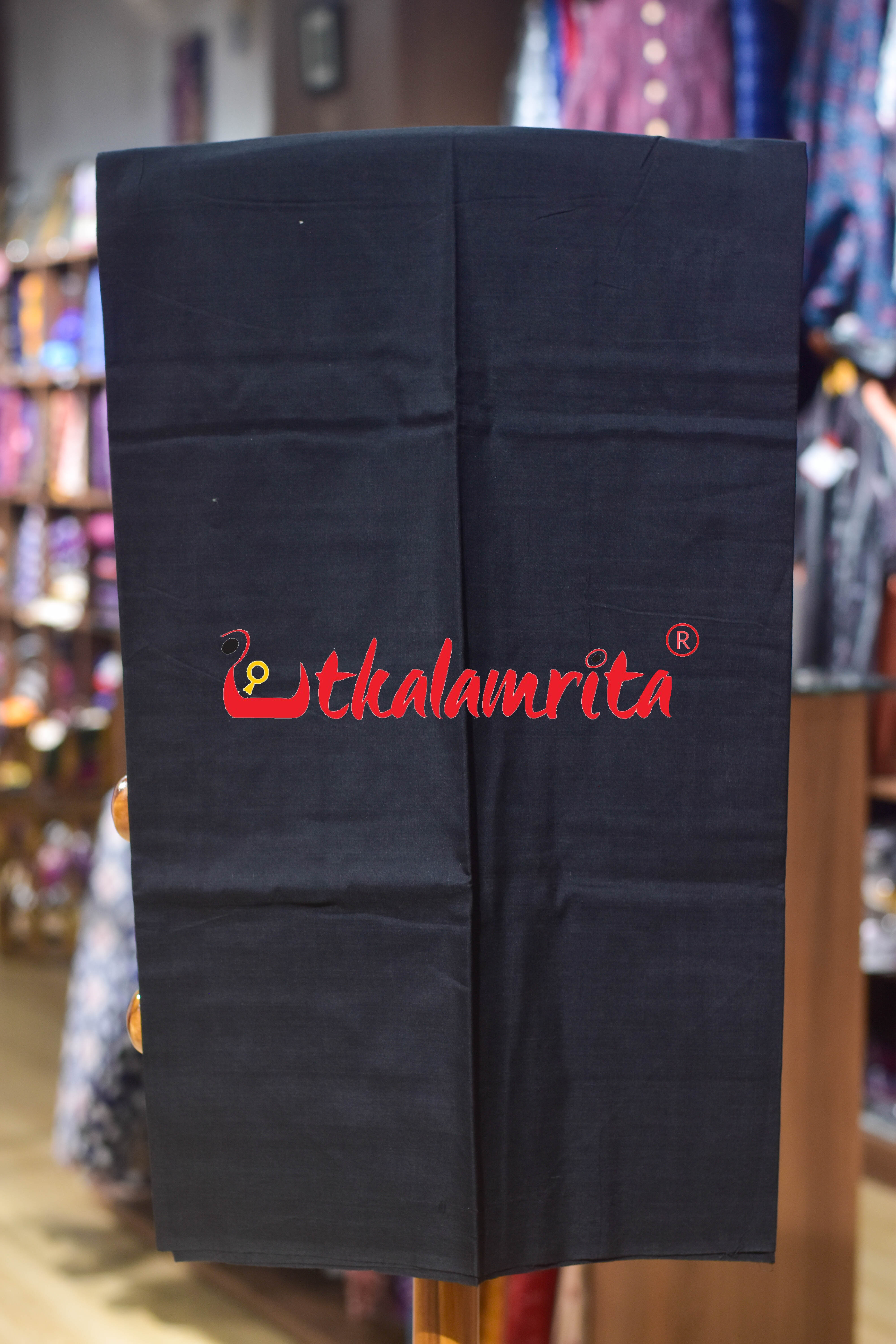 Rust Diamond Body Cotton Dress Set