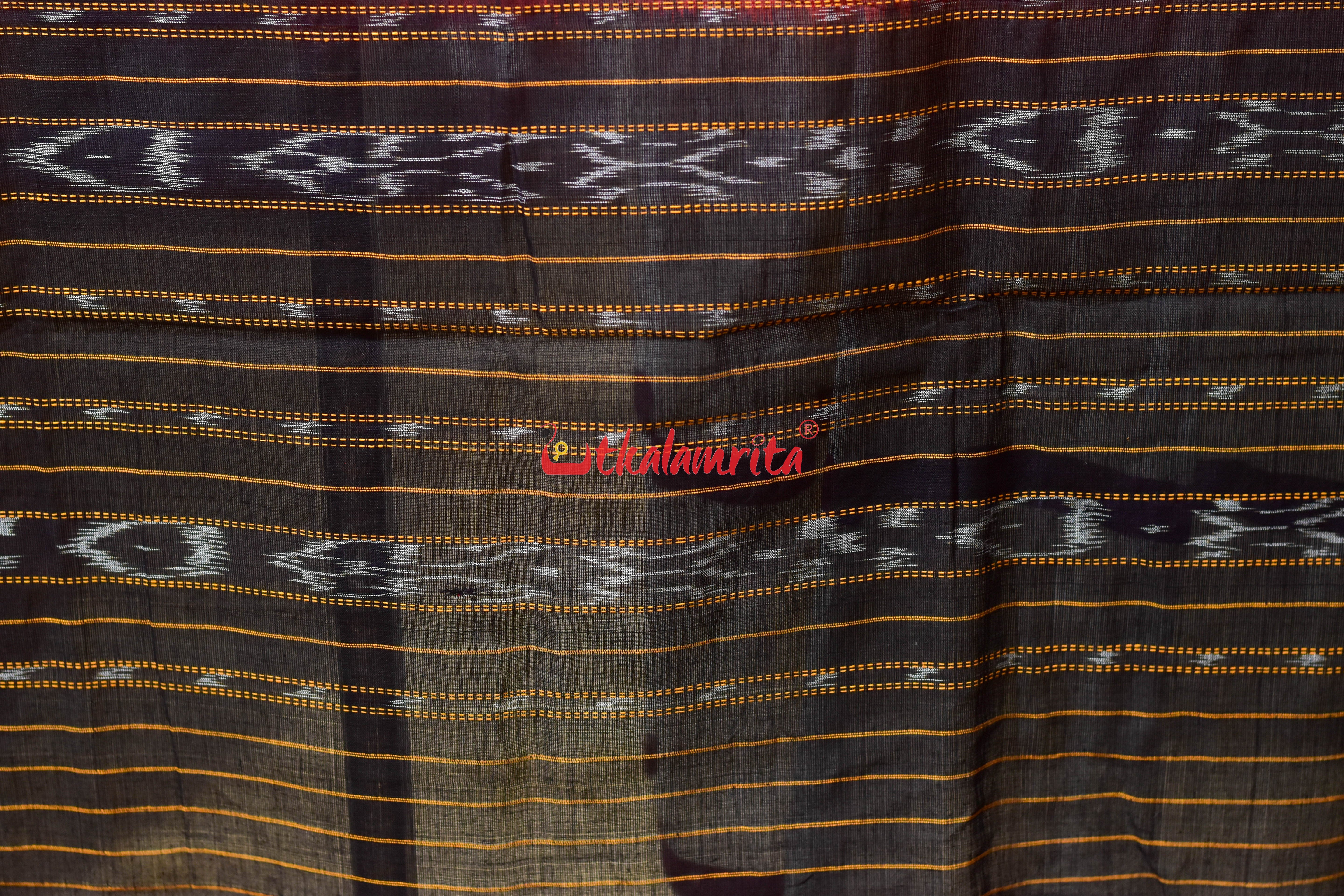 Red Black Khandua Cotton (Dupatta)