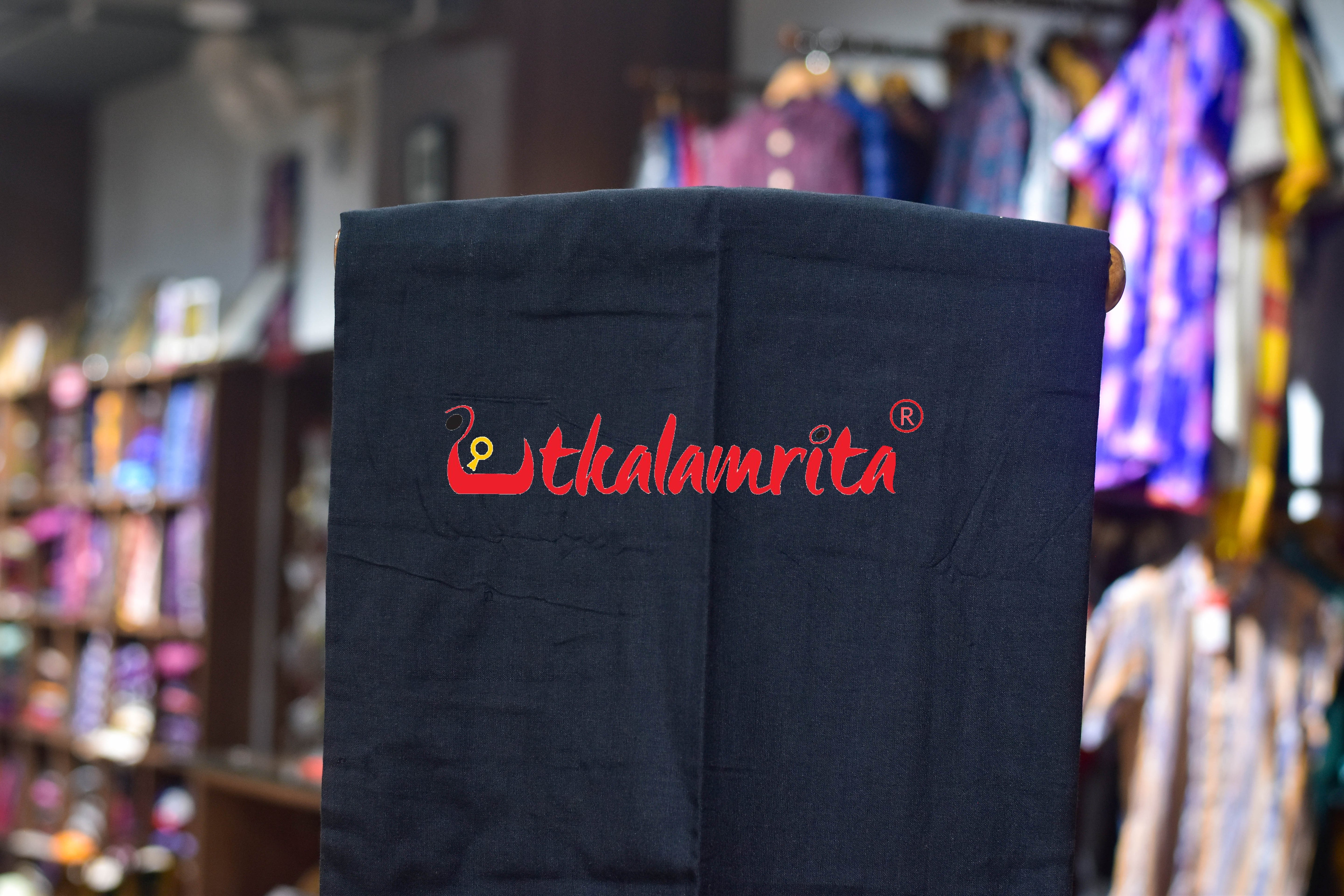 Orange Flower Taranga Sambalpuri Cotton Dress Set