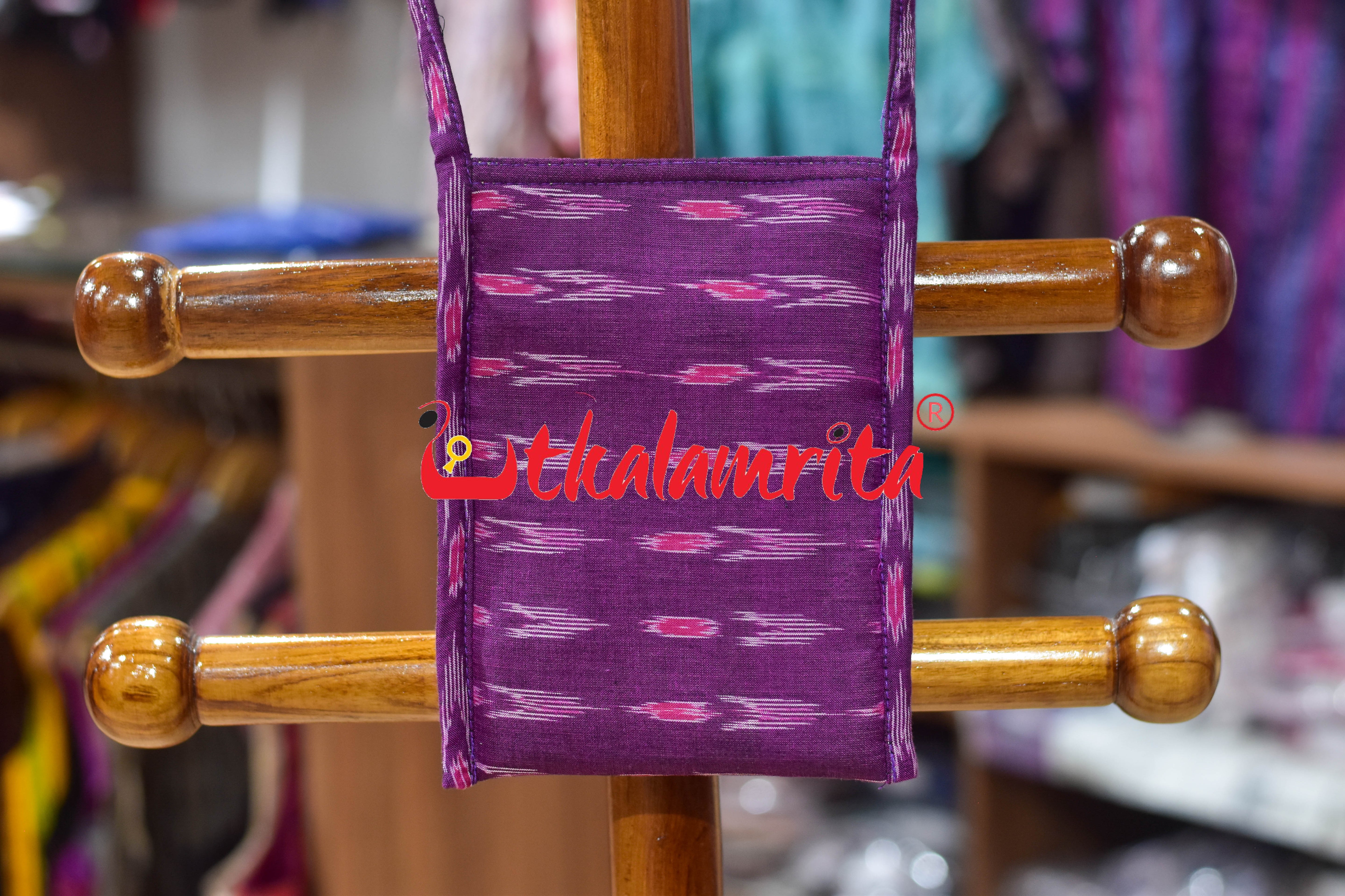 Purple Labanga Bandha Mobile Sling Bag