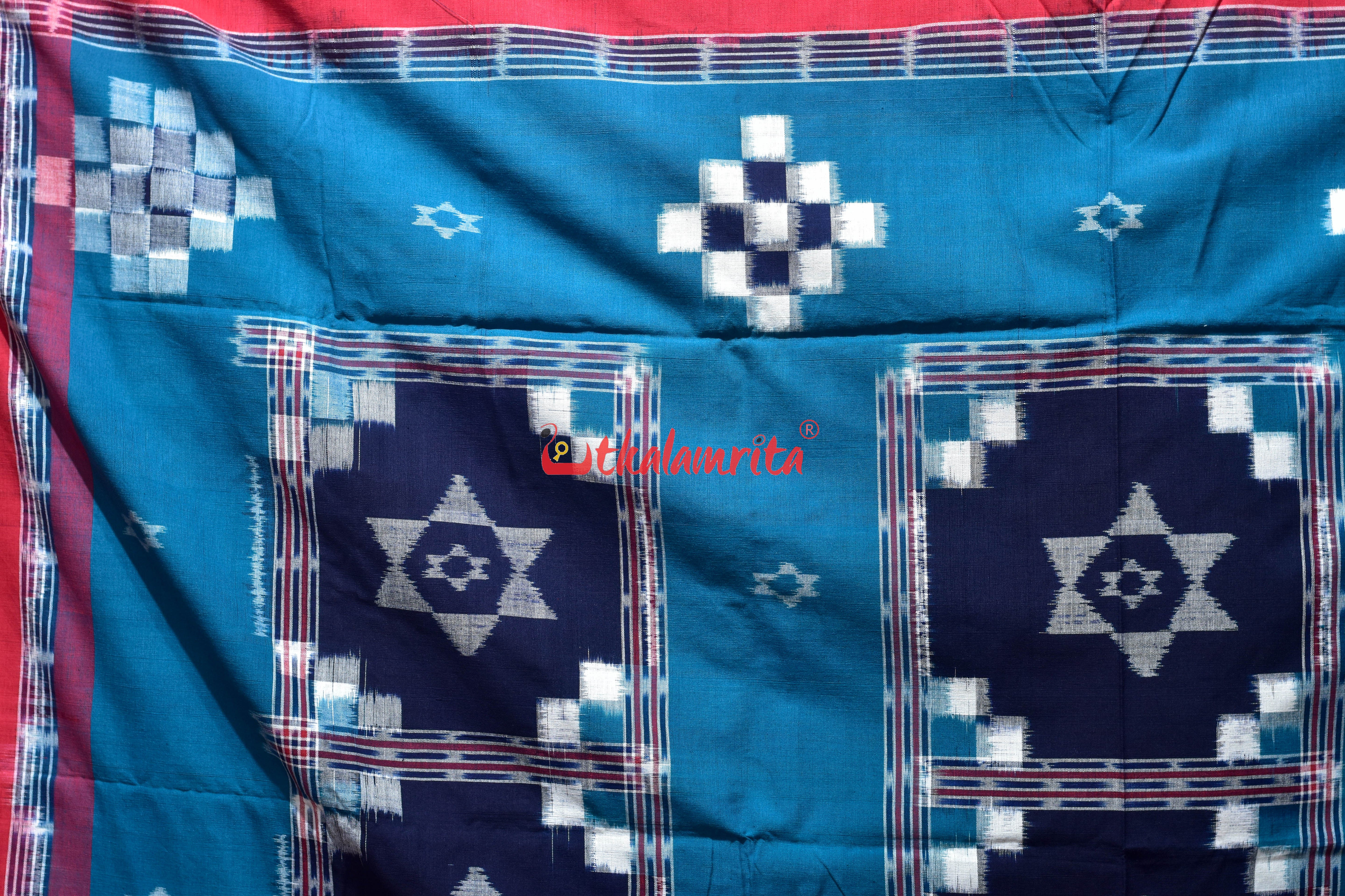 Green Red Tara Pasapali (Double Bedsheet)