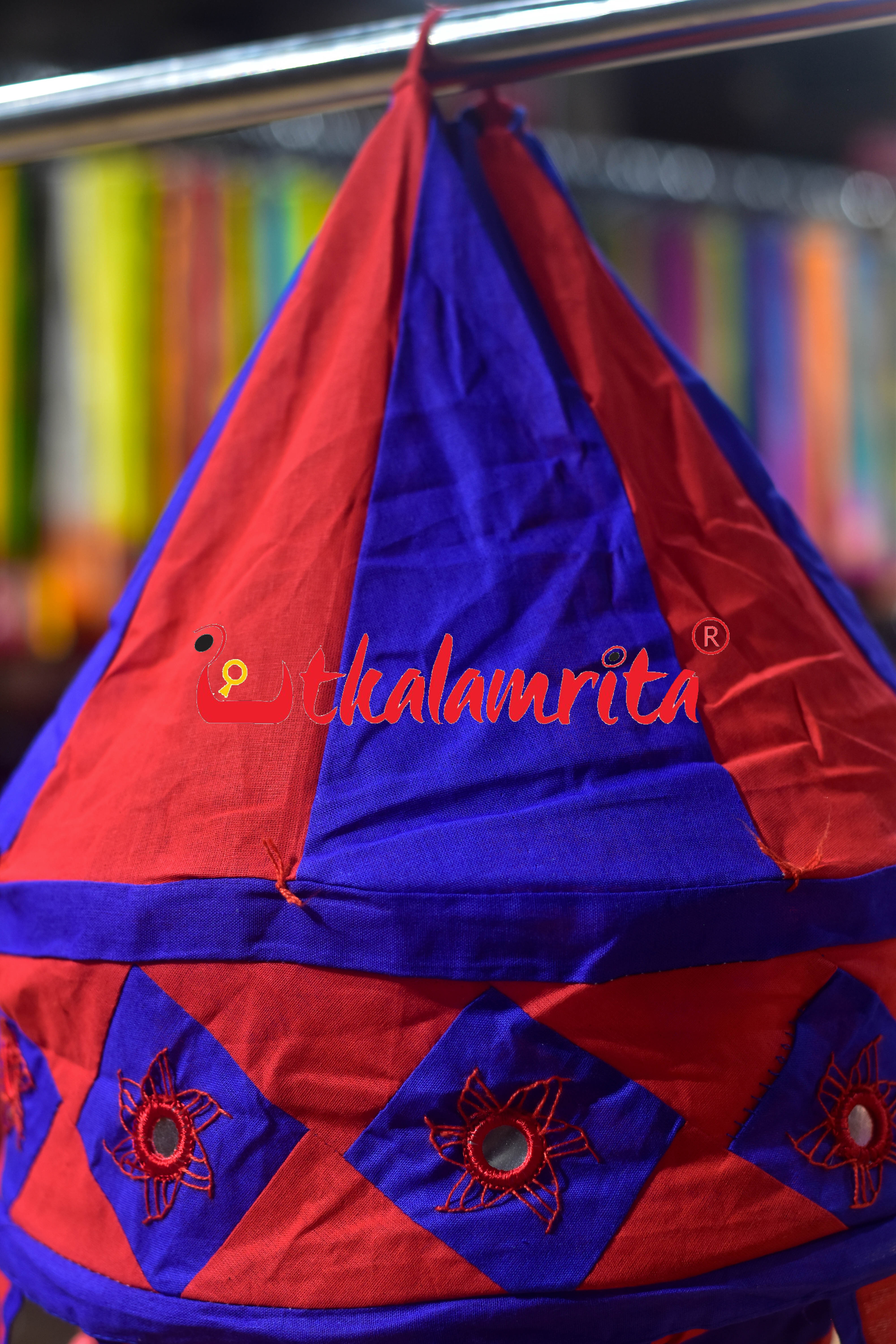 Red Blue Special 3-Step Round Lampshade