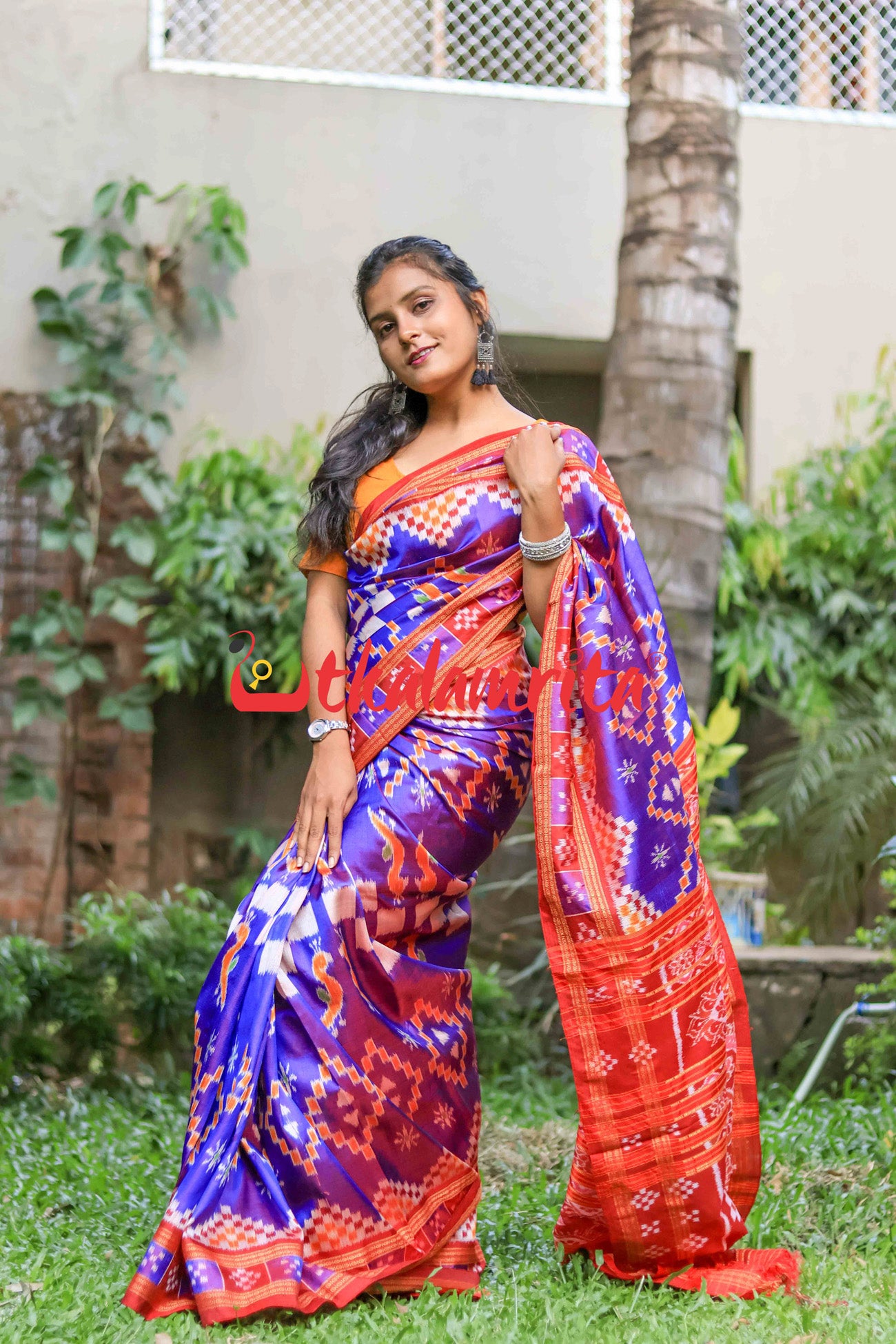 Silk Khandua store saree