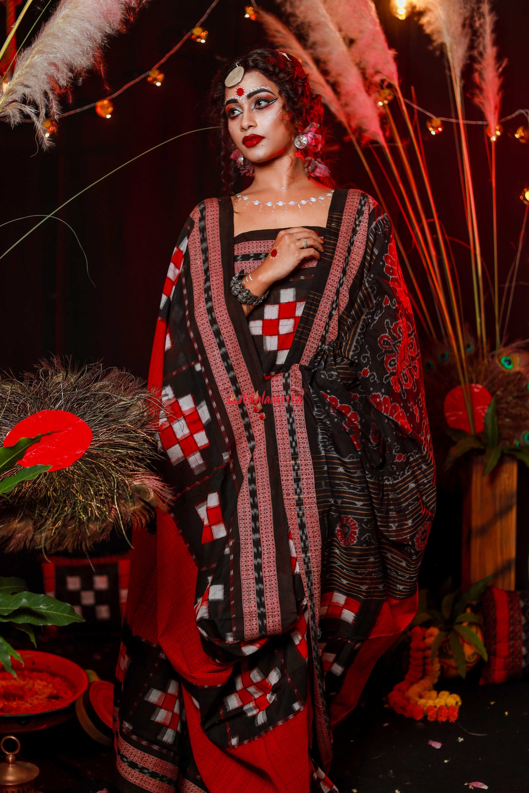 3 Kuthi Sachipar Pasapali Saree