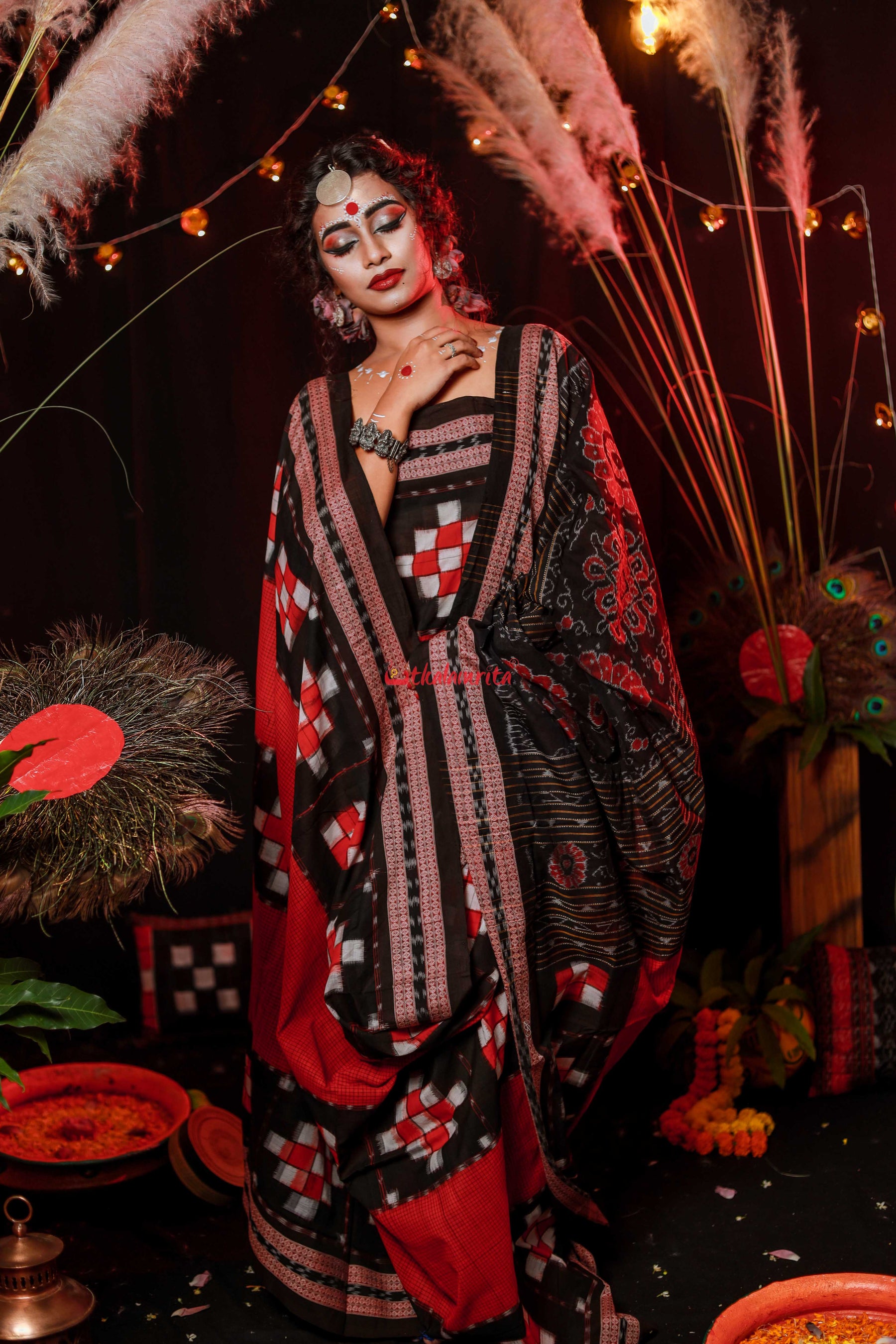 3 Kuthi Sachipar Pasapali Saree