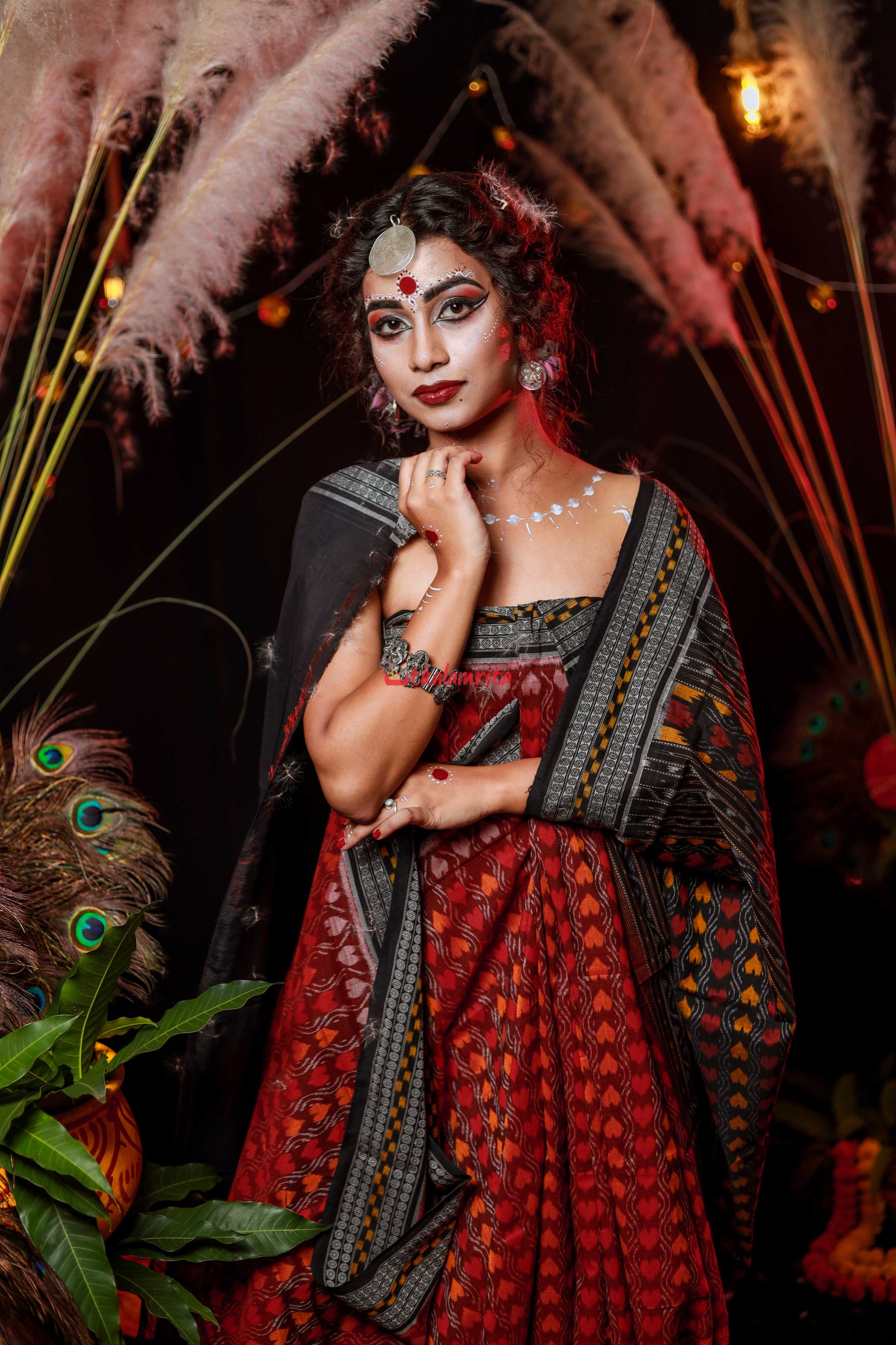 Heart N Soul Sambalpuri Cotton Saree