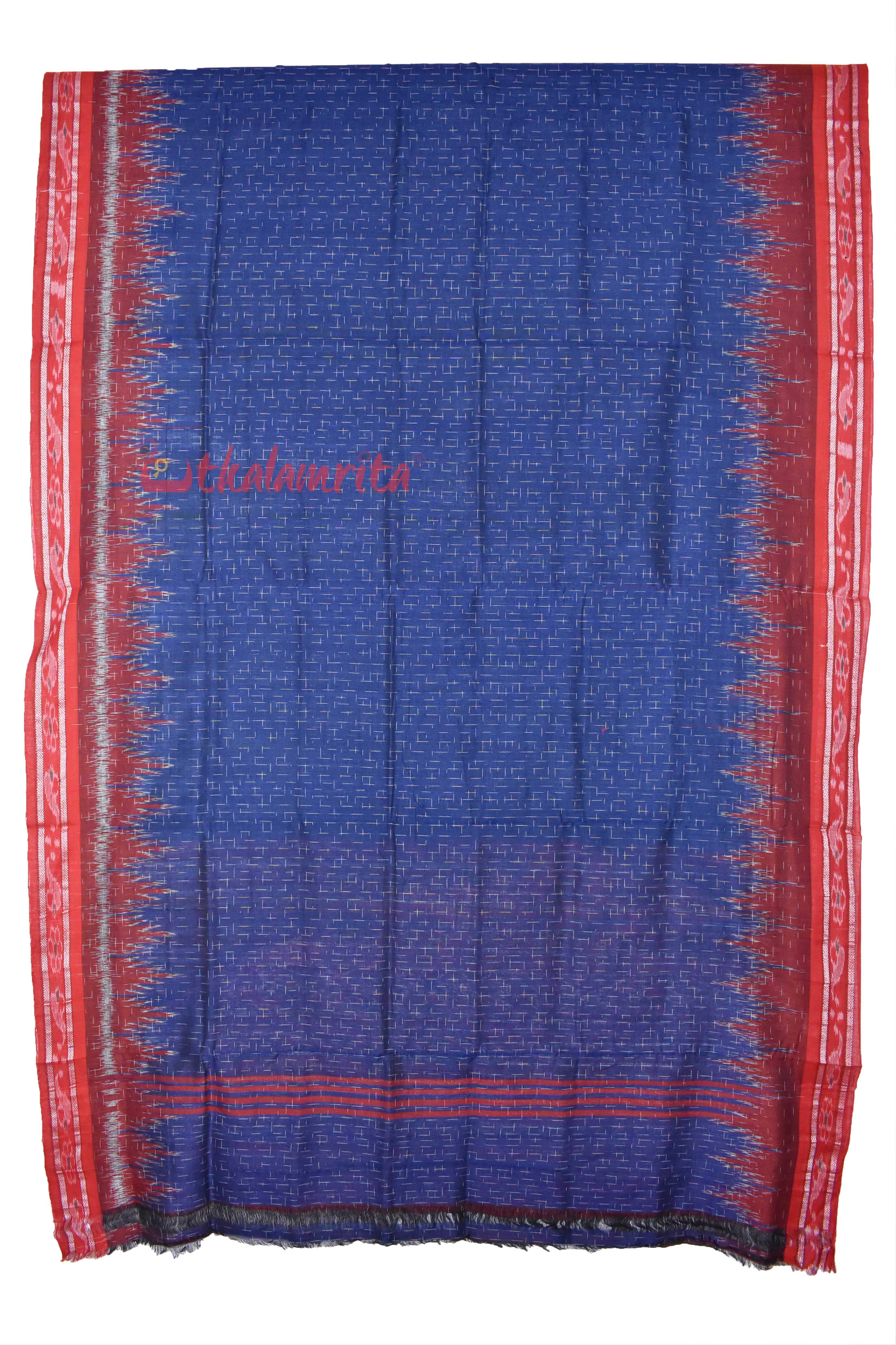 Navy Blue Red Jharana