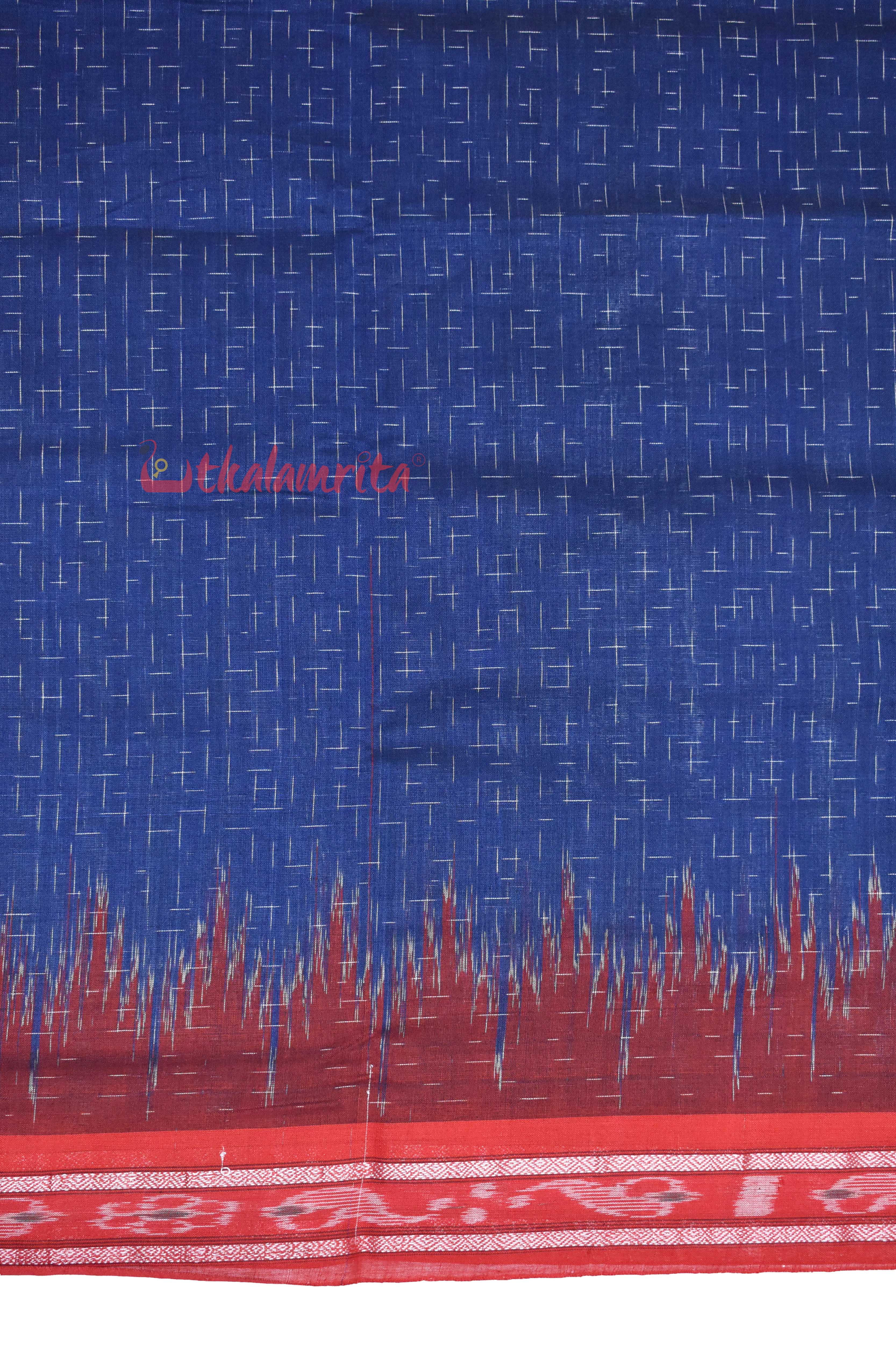 Navy Blue Red Jharana
