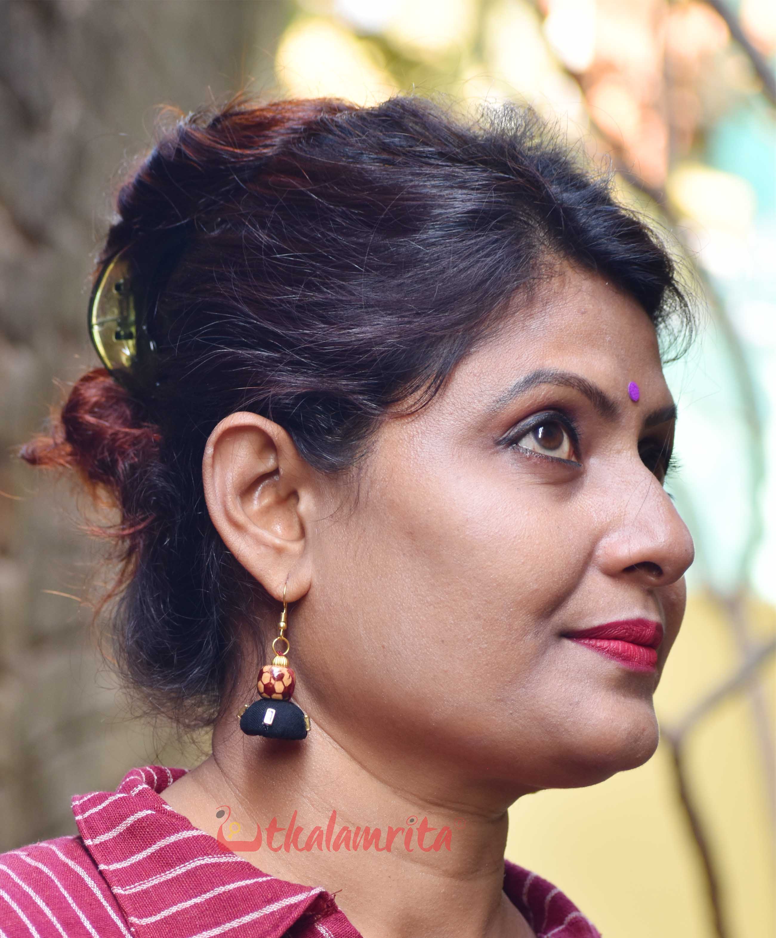 Half Dome (Handloom Jewelry Earrings)
