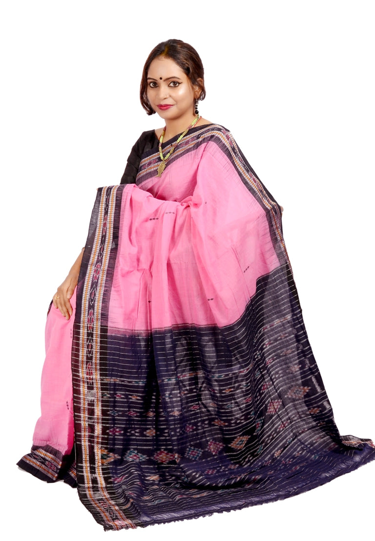 Pink Navy Blue Rekha Buti
