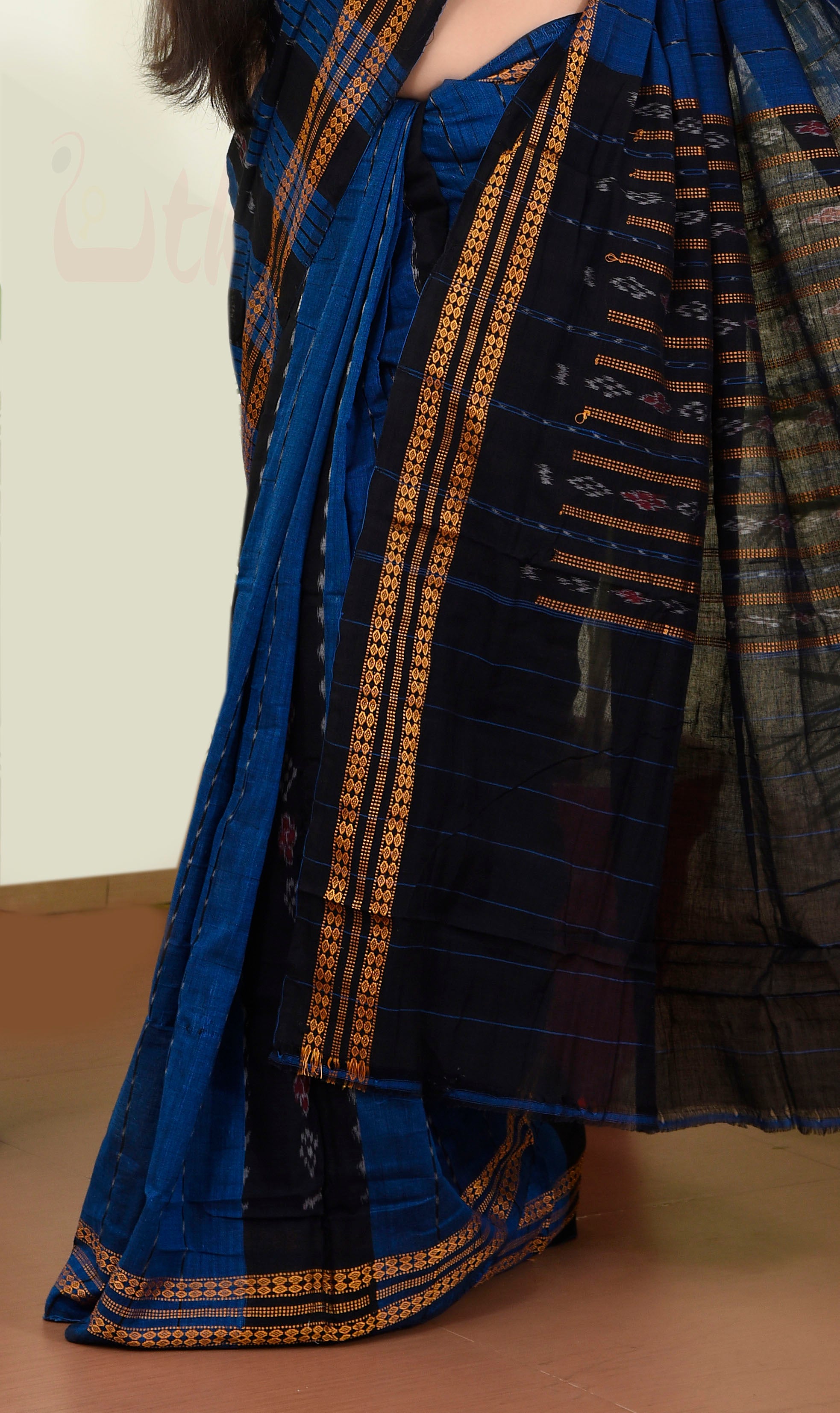 Blue Maala Bandha Ghagara