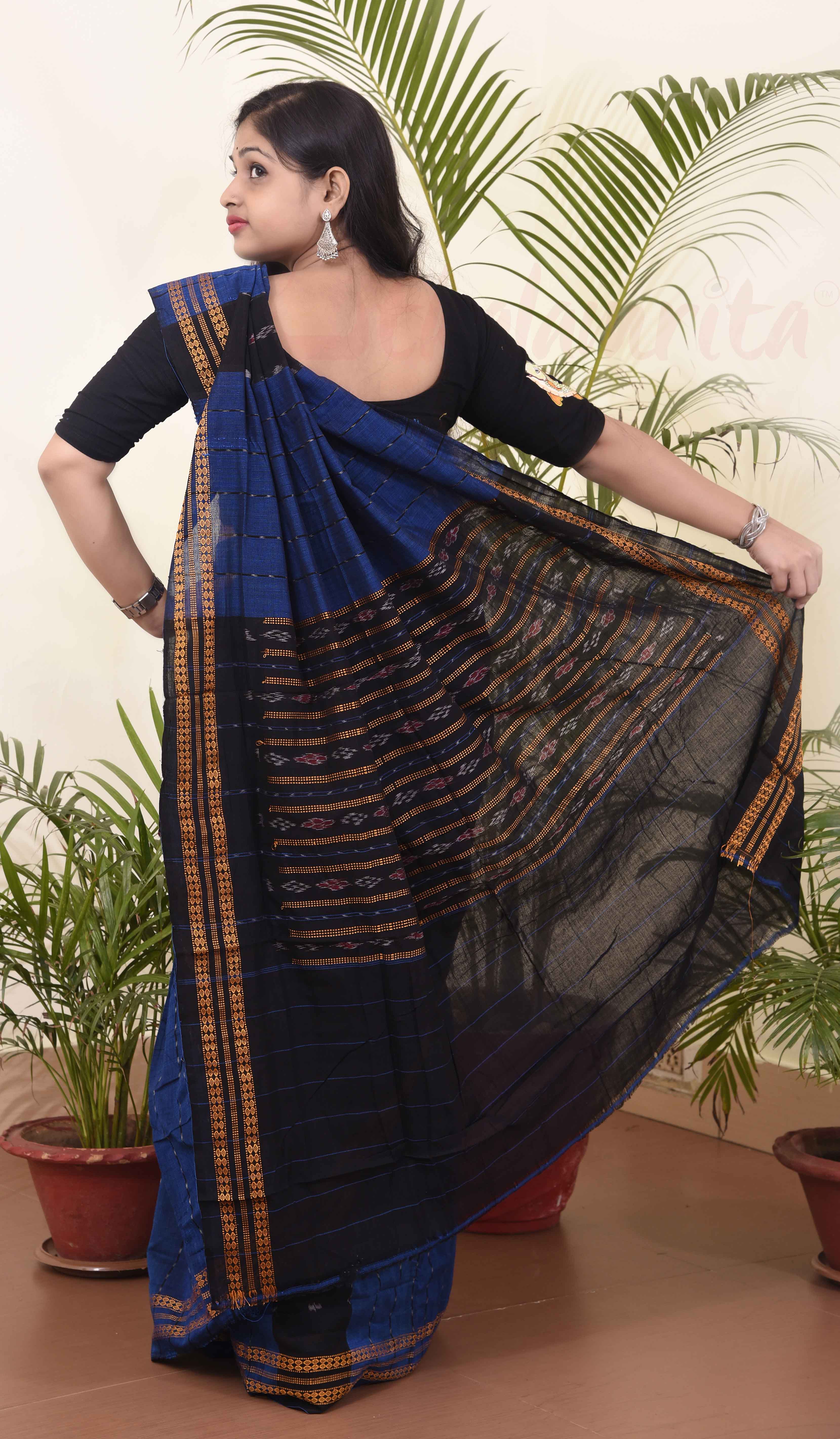Blue Maala Bandha Ghagara