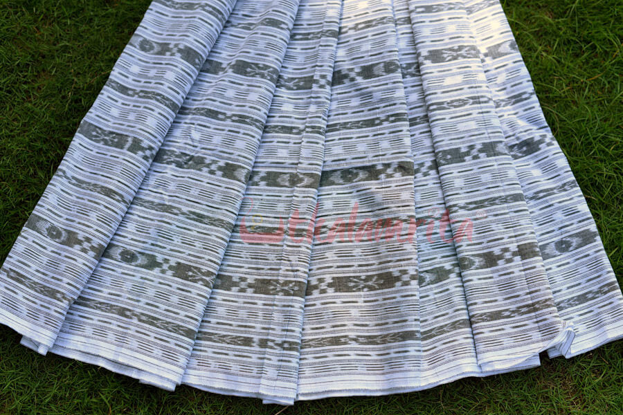 White Ikat (Fabric)