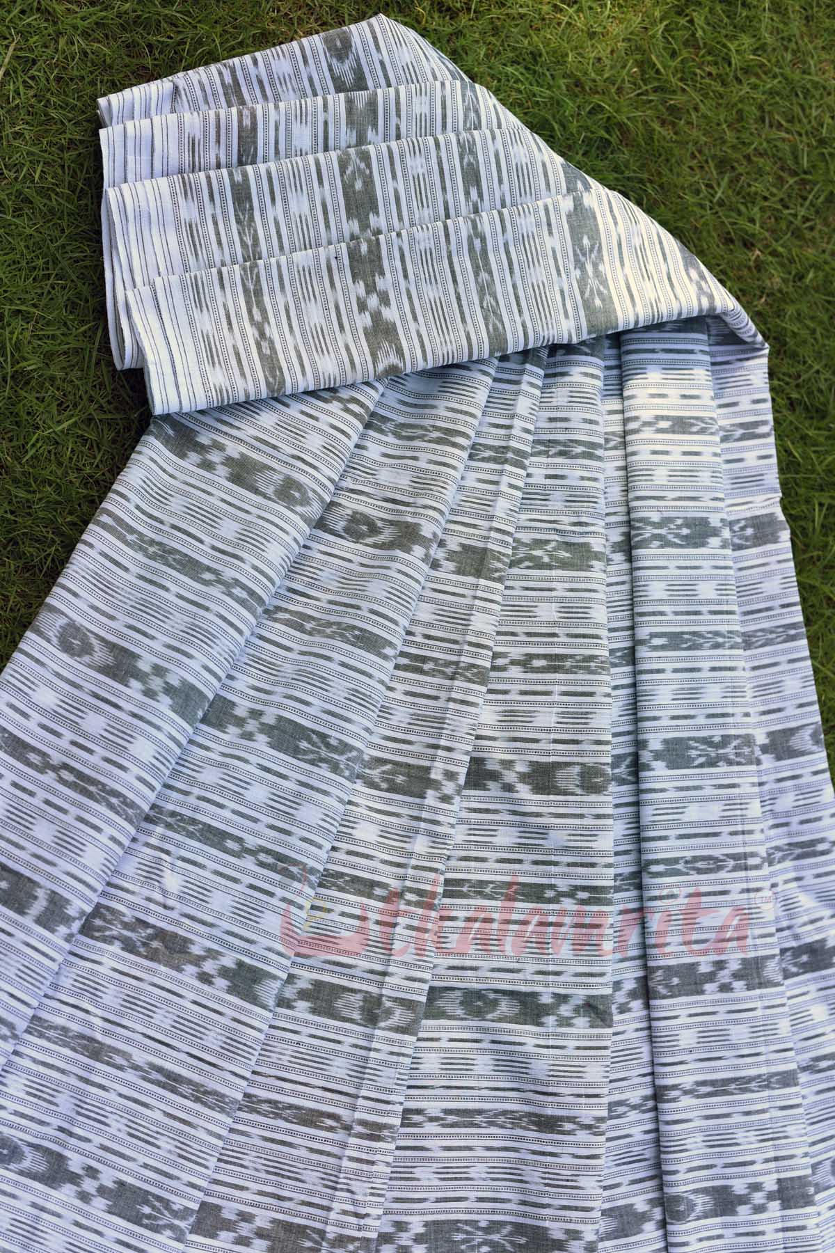White Ikat (Fabric)