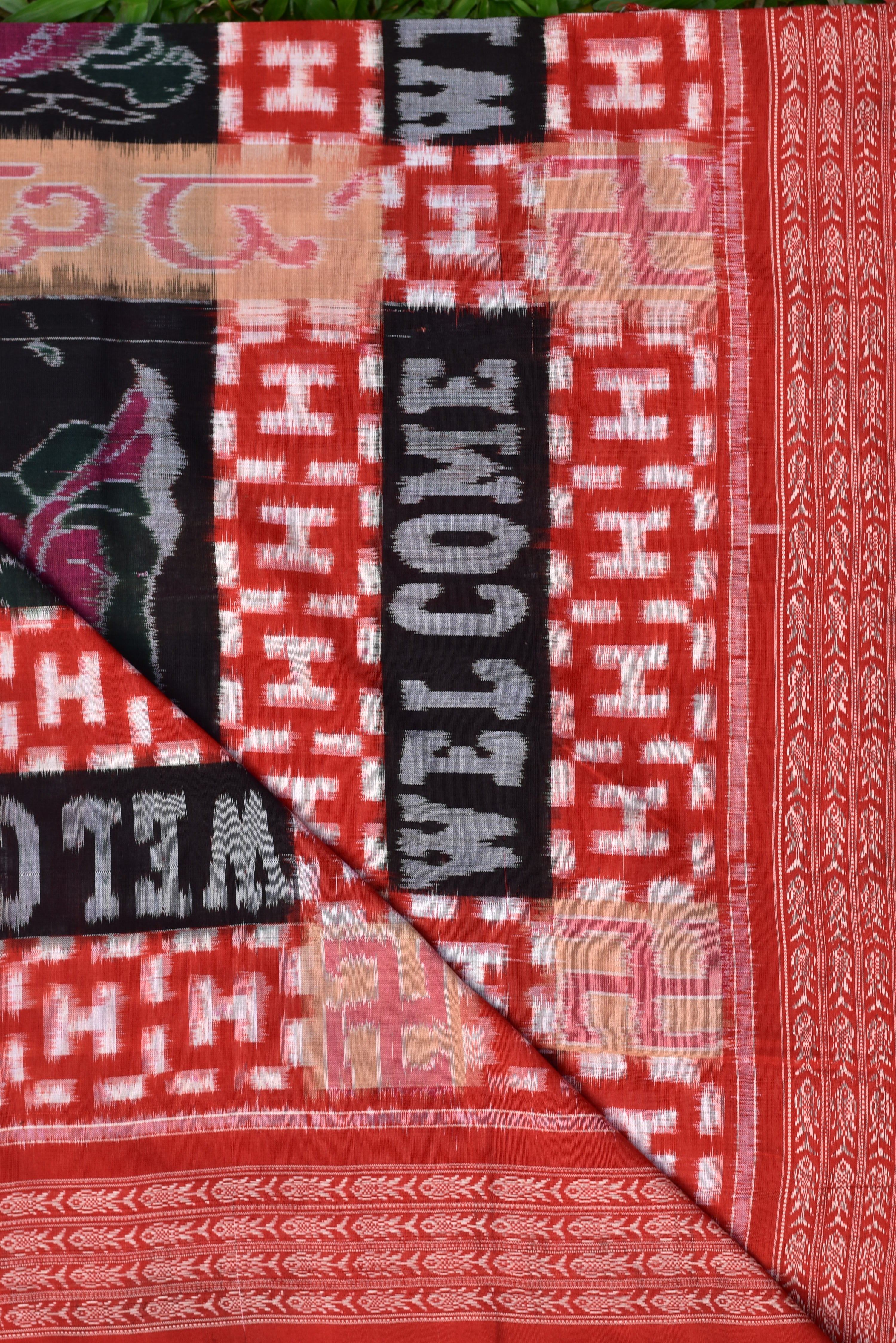 Welcome Sambalpuri Bandha Cotton Saree