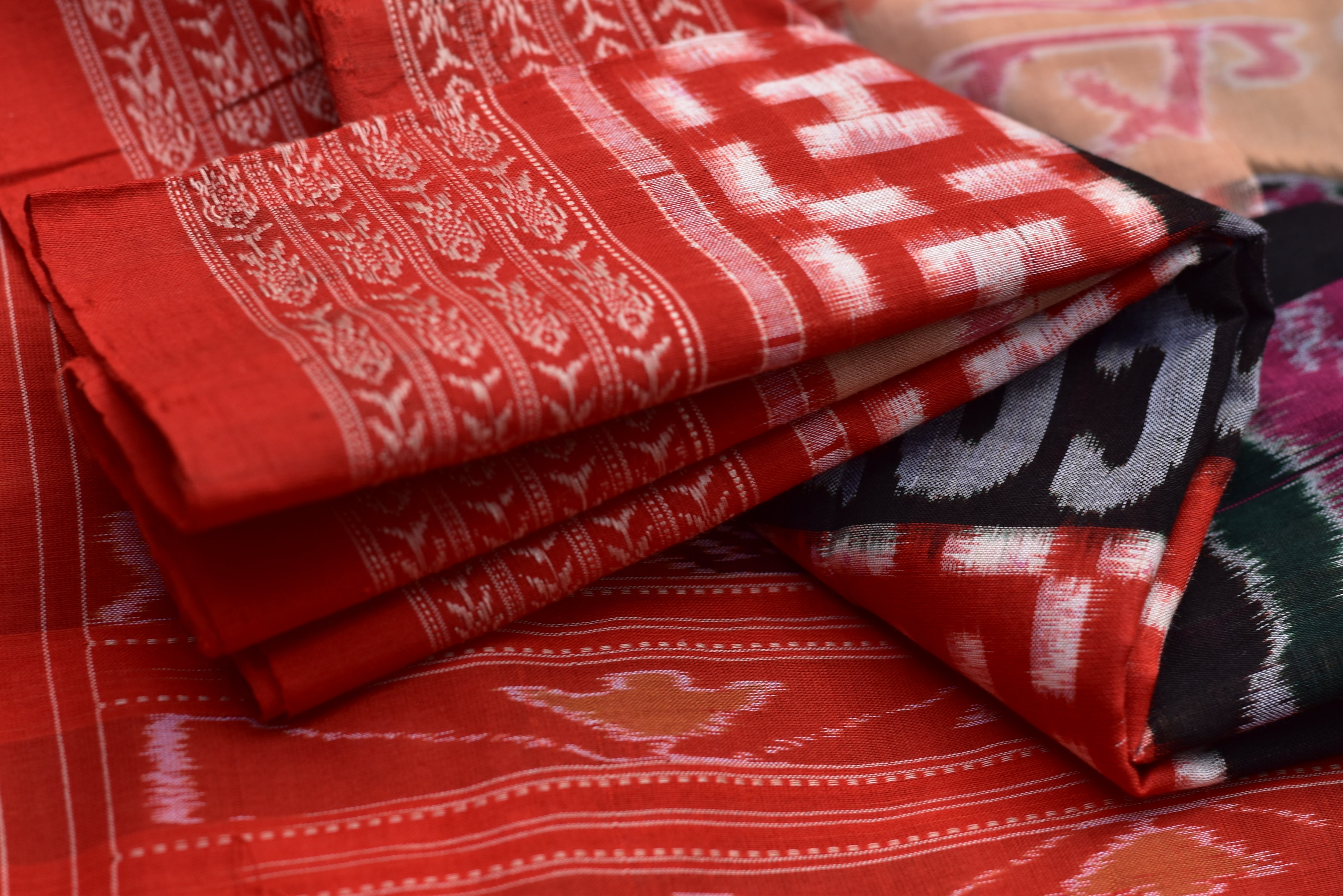 Welcome Sambalpuri Bandha Cotton Saree