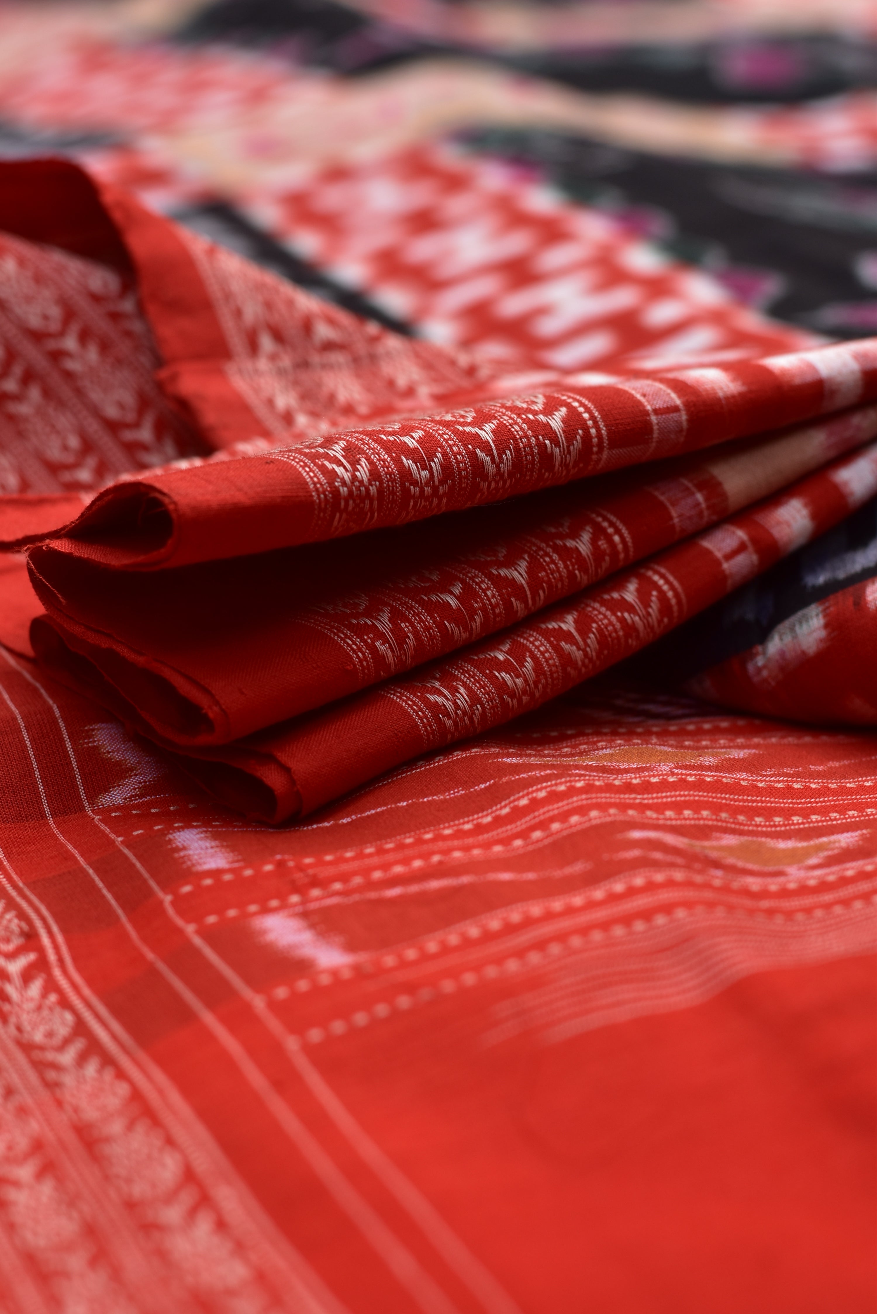 Welcome Sambalpuri Bandha Cotton Saree