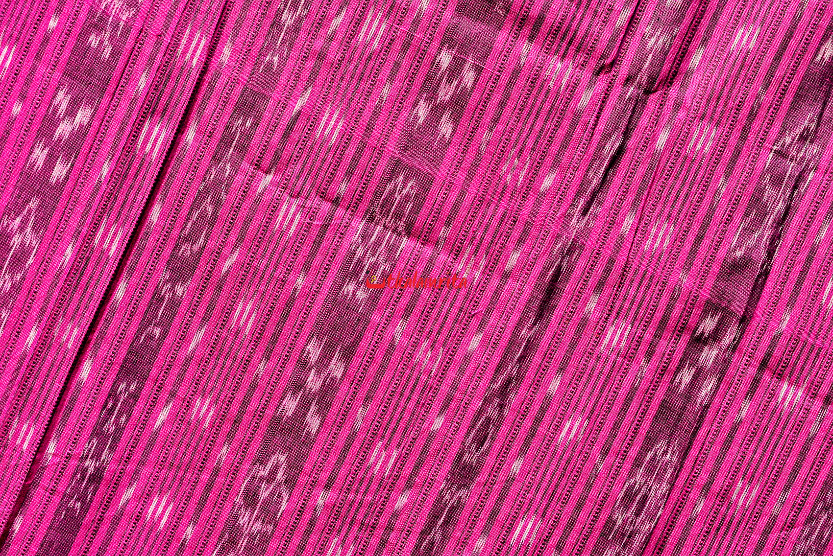 Dark Magenta Ikat (Fabric)