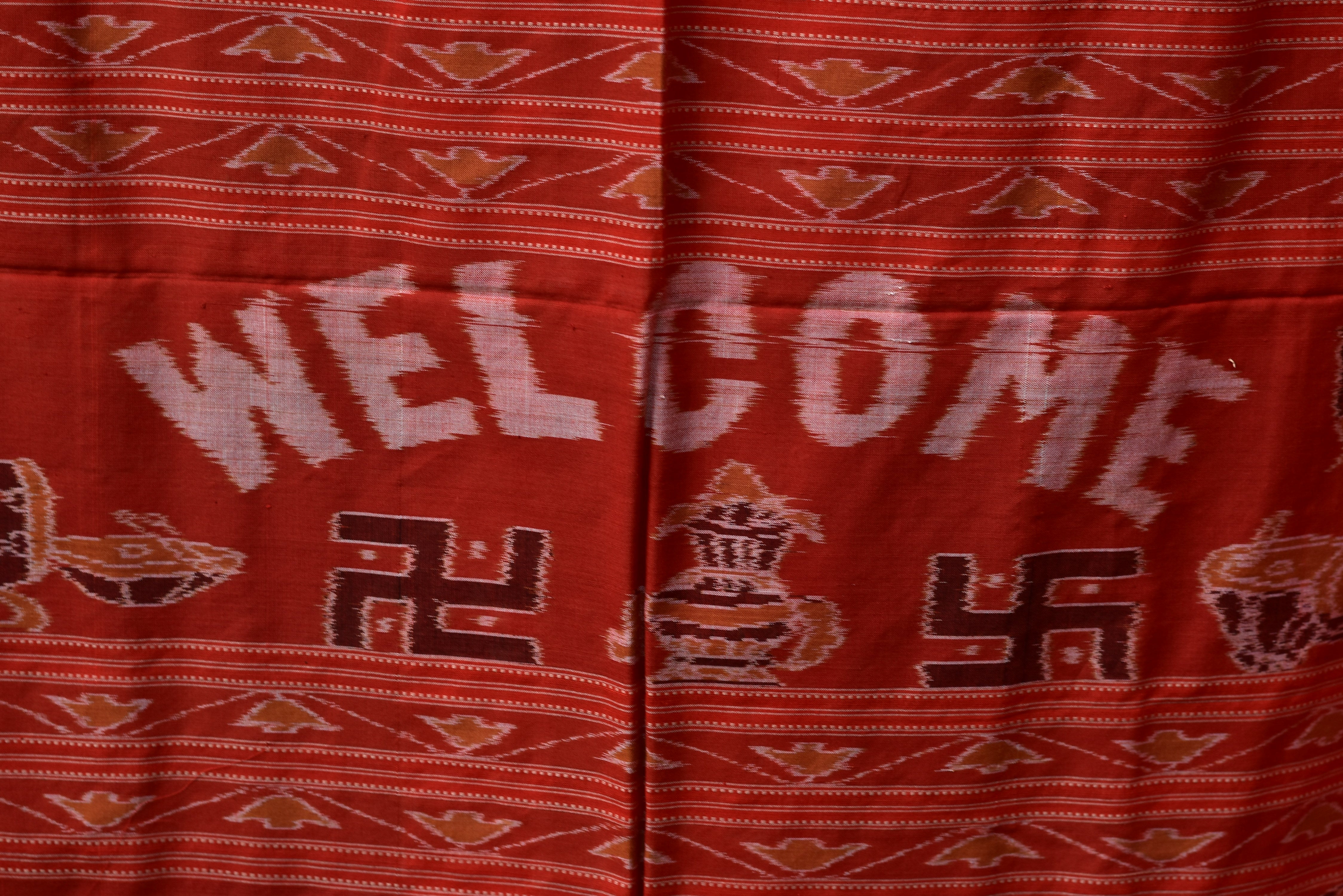 Welcome Sambalpuri Bandha Cotton Saree