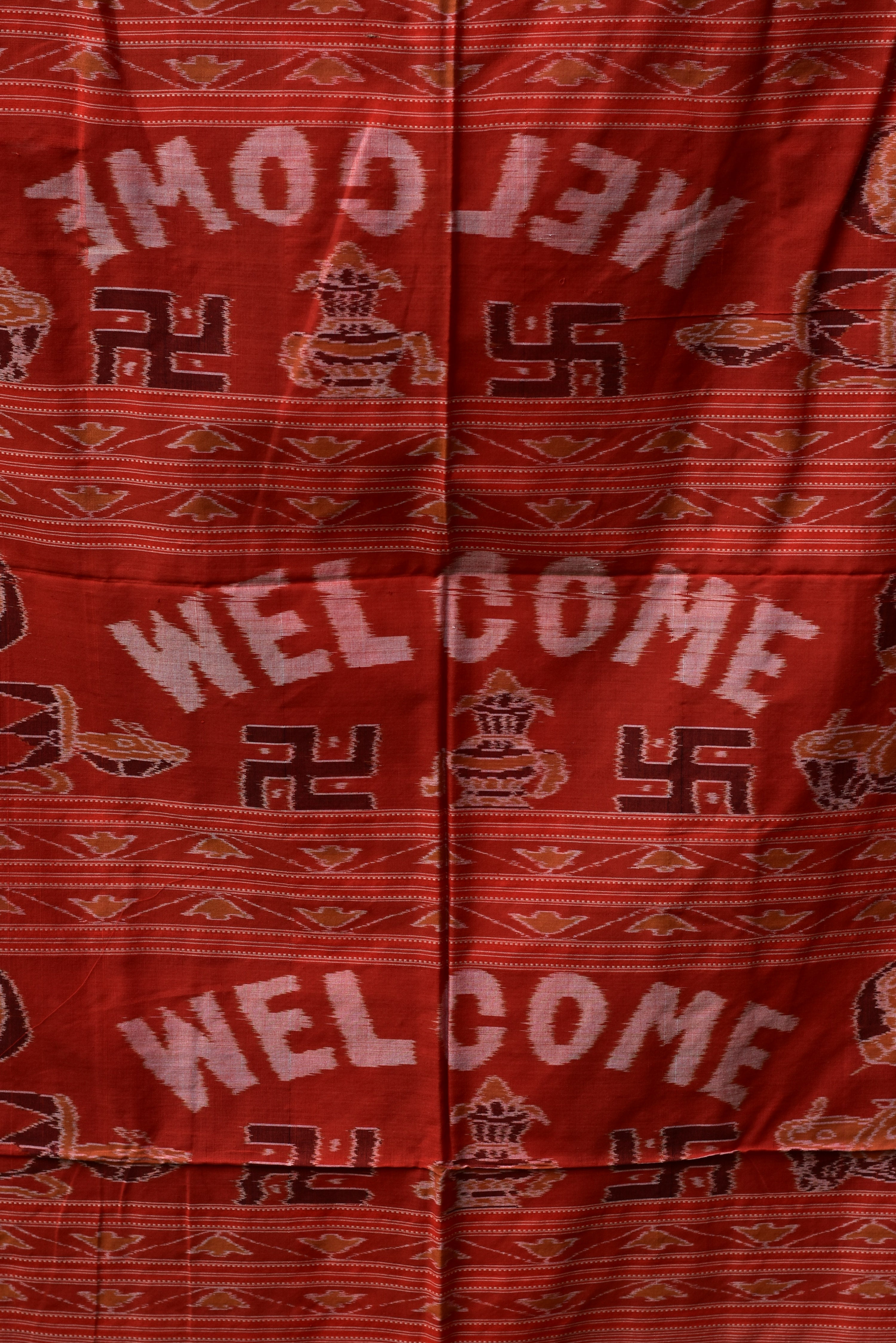 Welcome Sambalpuri Bandha Cotton Saree