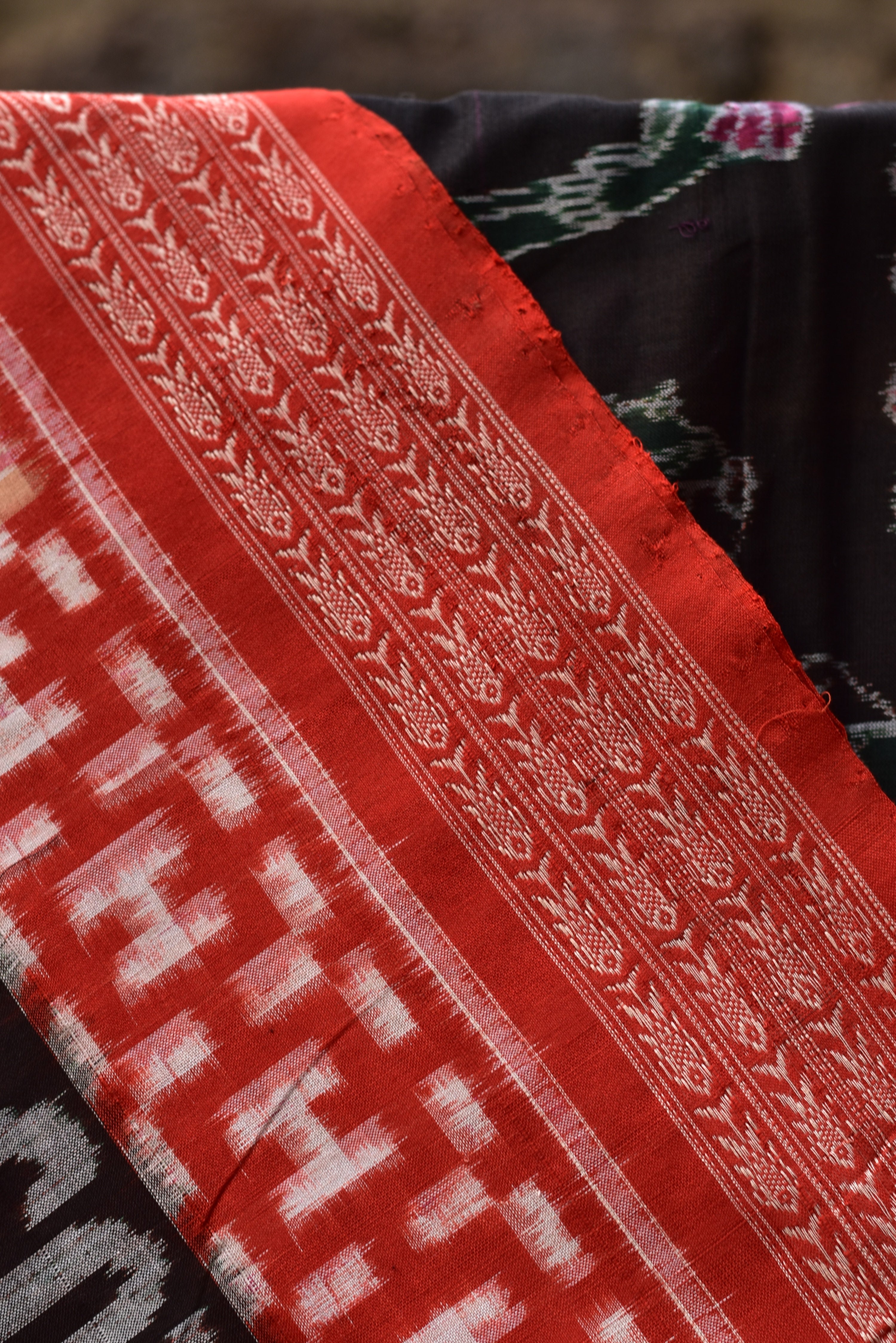 Welcome Sambalpuri Bandha Cotton Saree