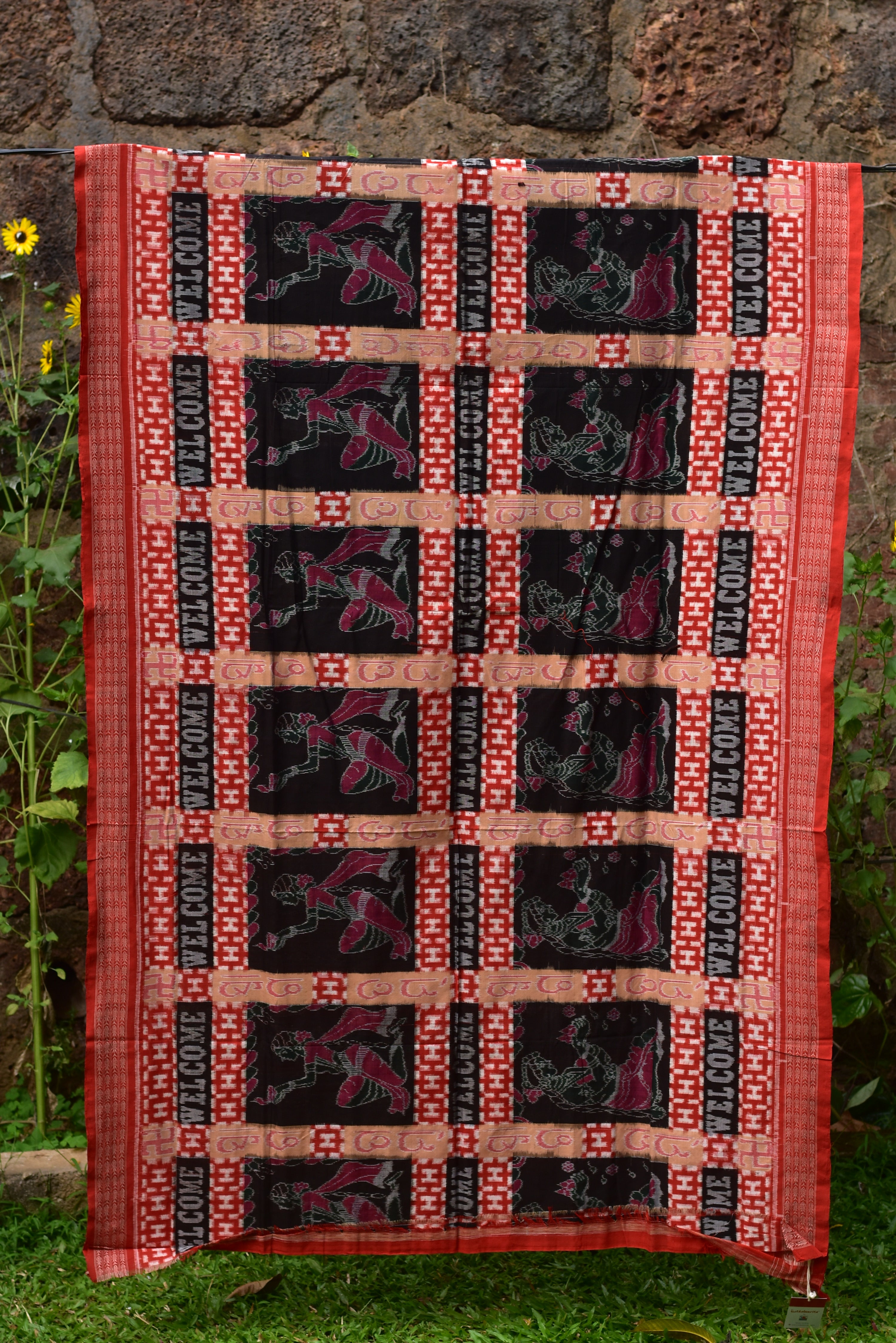 Welcome Sambalpuri Bandha Cotton Saree