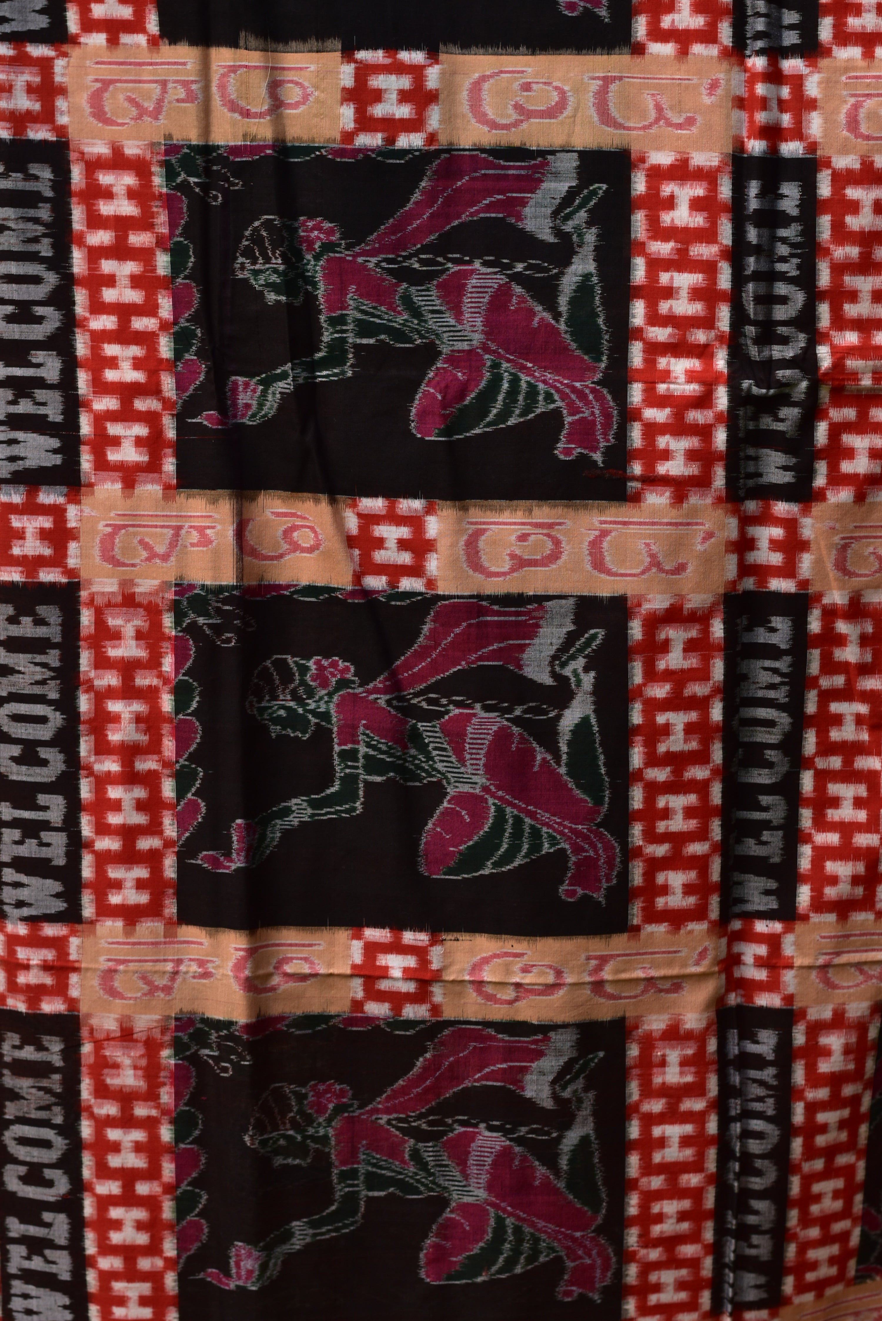 Welcome Sambalpuri Bandha Cotton Saree