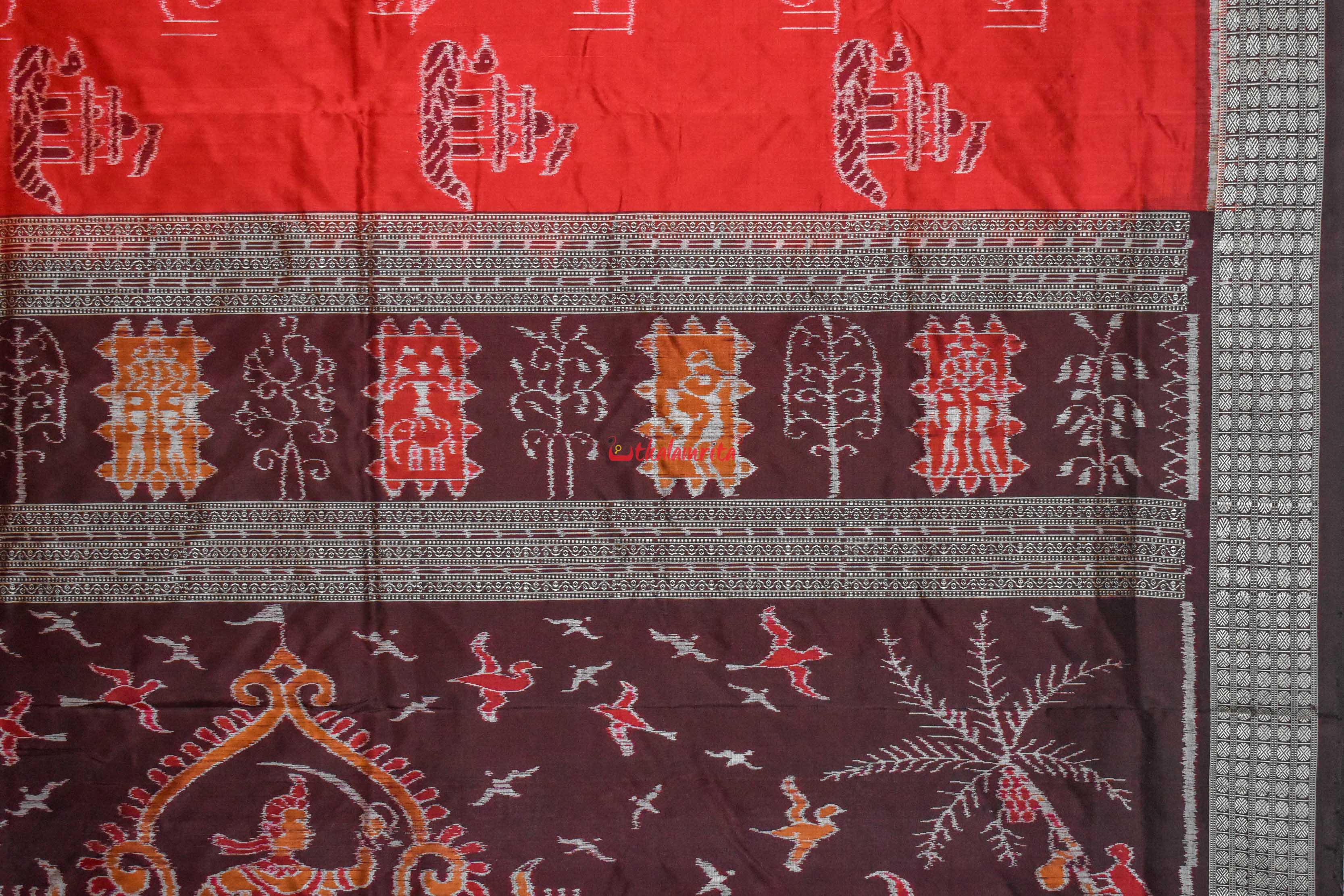 AA KA MA BOI Sambalpuri silk saree