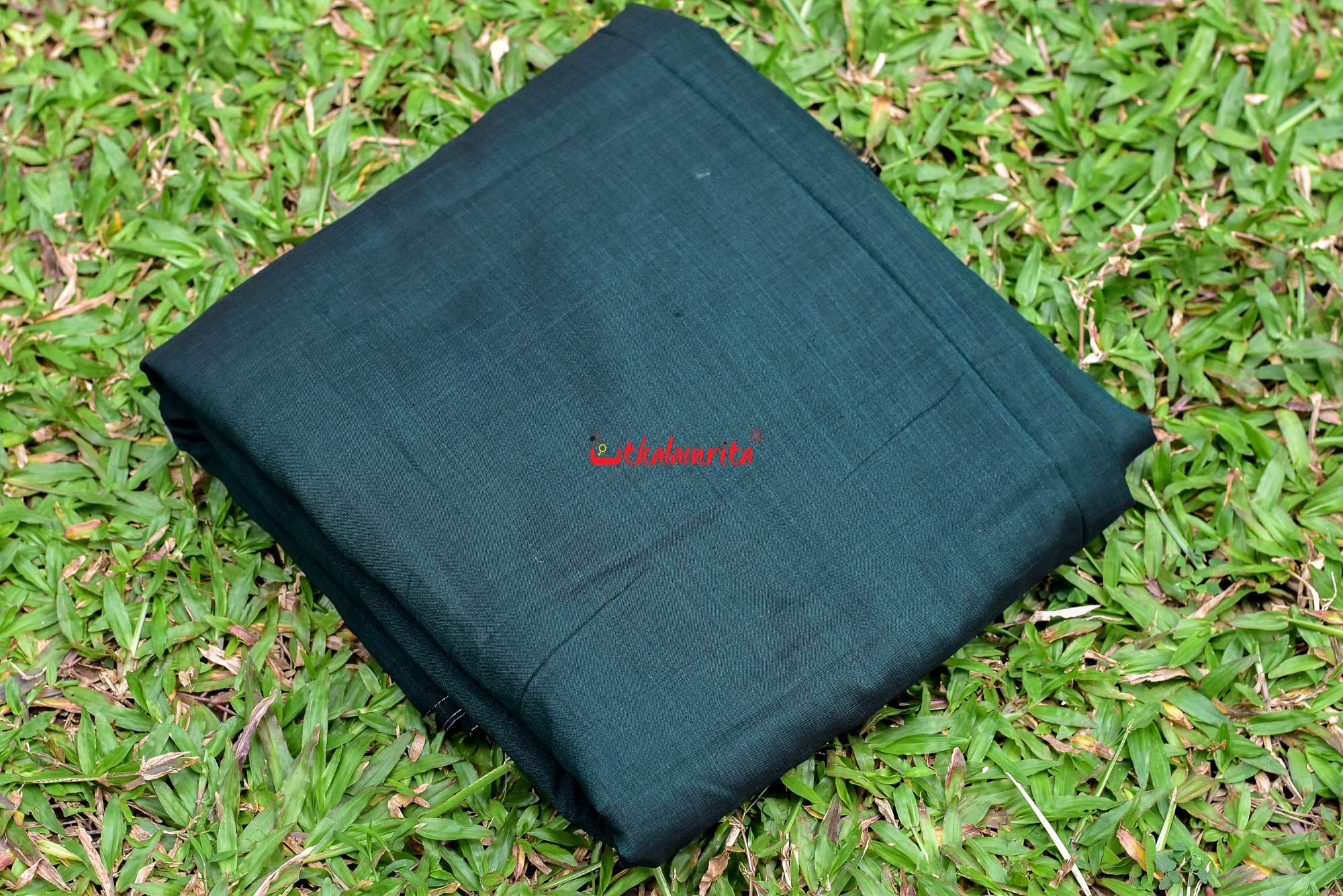 Plain Bottle Green (Fabric)