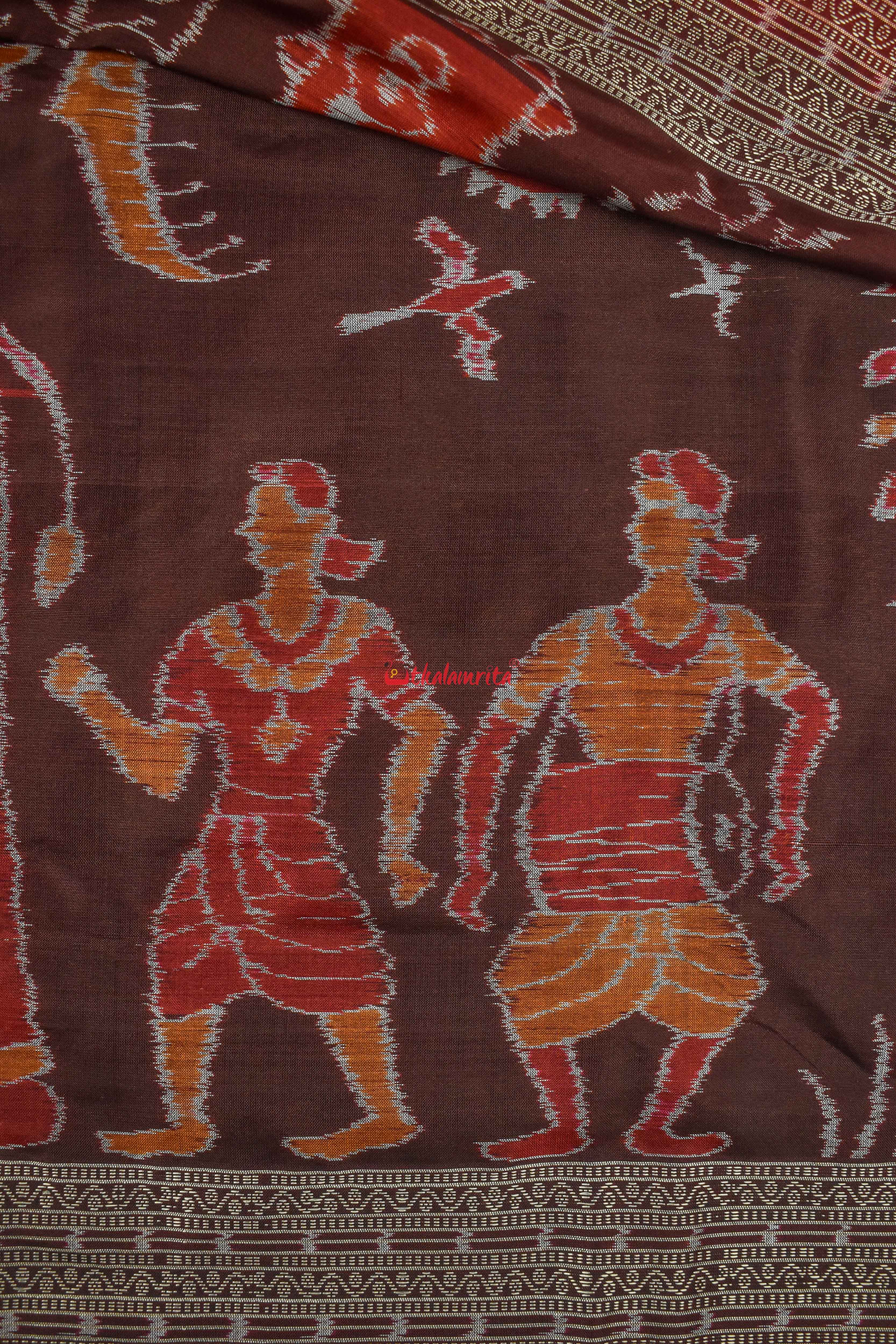 AA KA MA BOI Sambalpuri silk saree