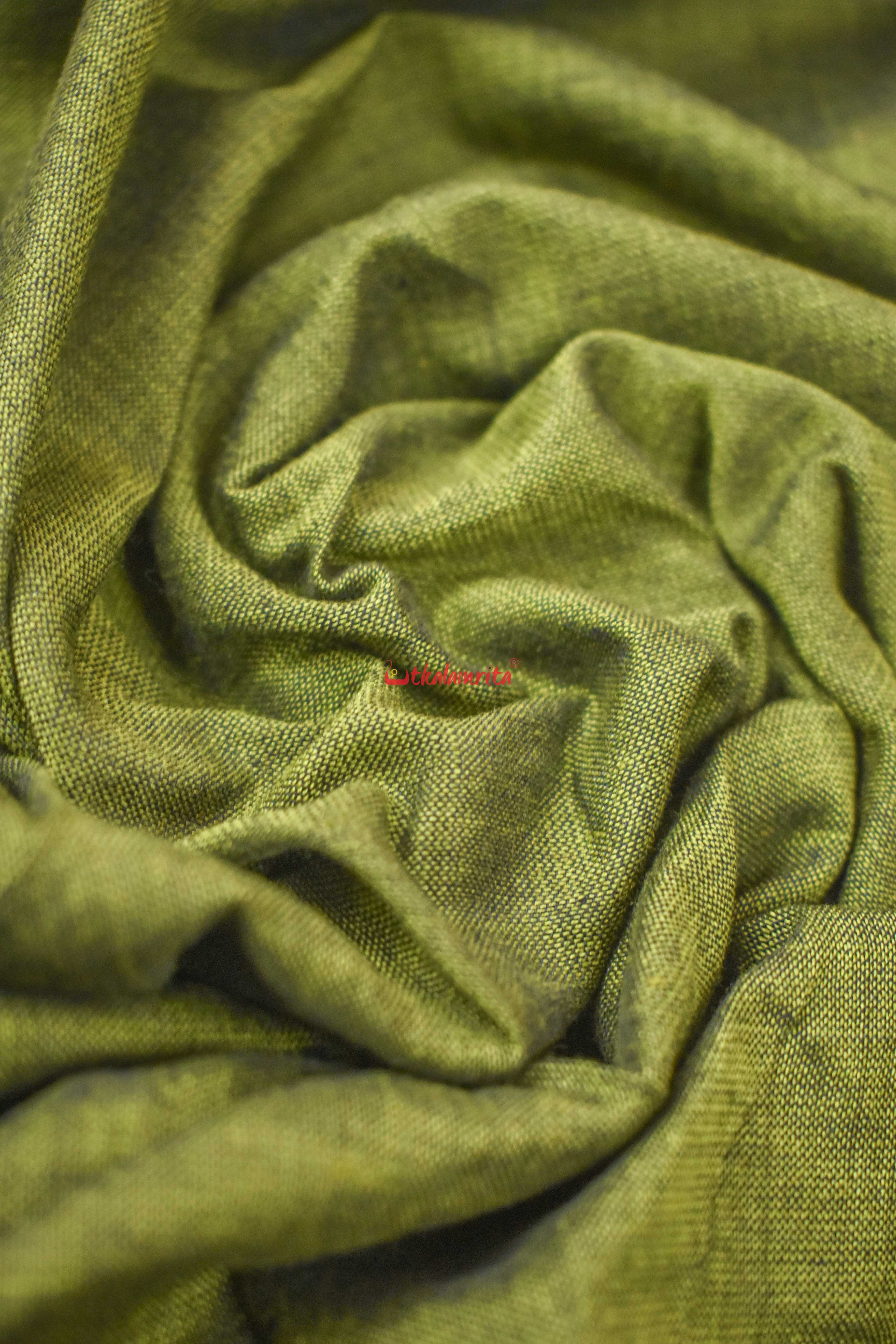 Plain Mehendi Green (Fabric)