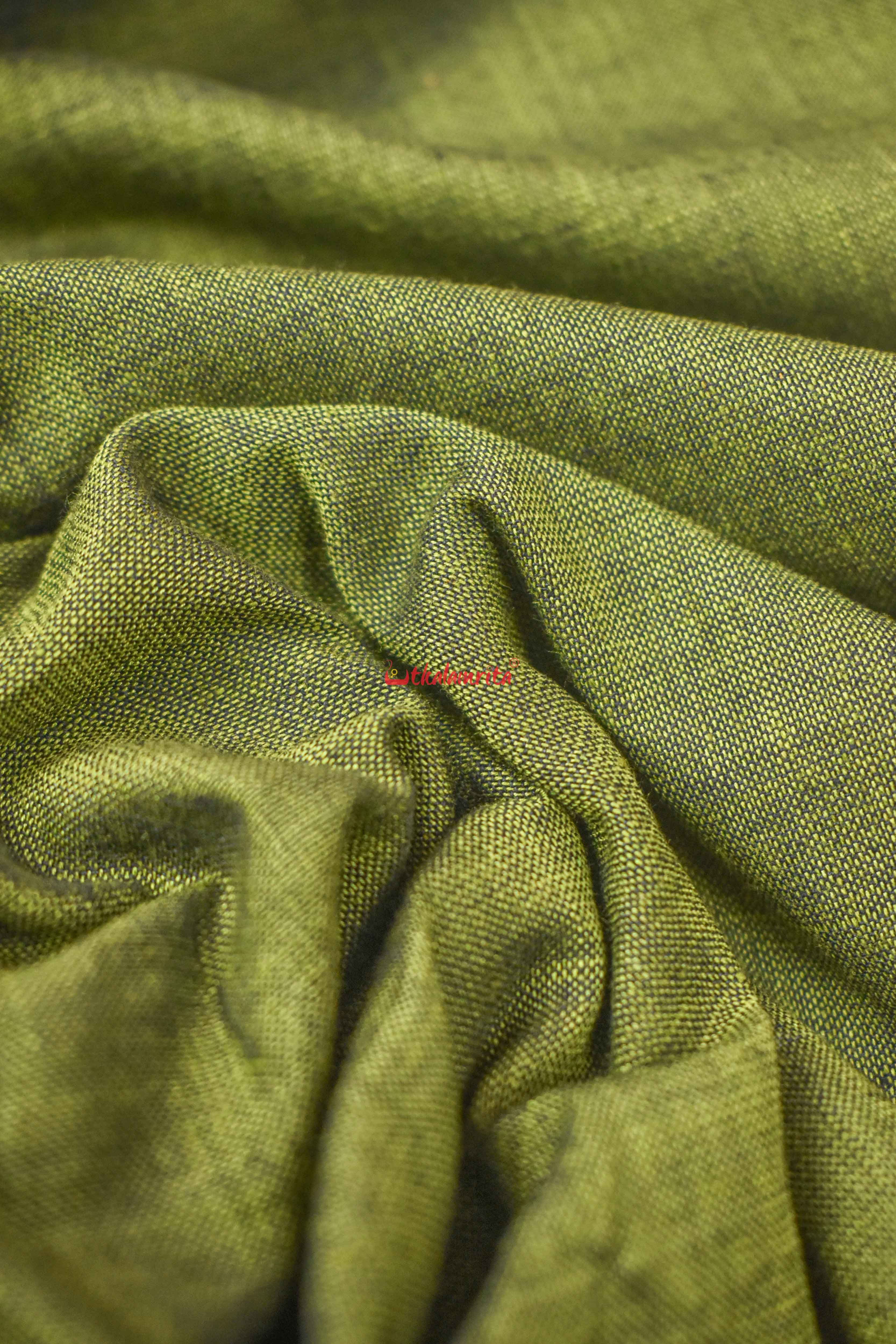 Plain Mehendi Green (Fabric)