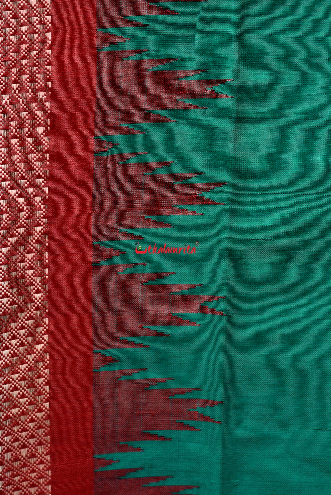 Sumati Green Original Ganjam Bomkai