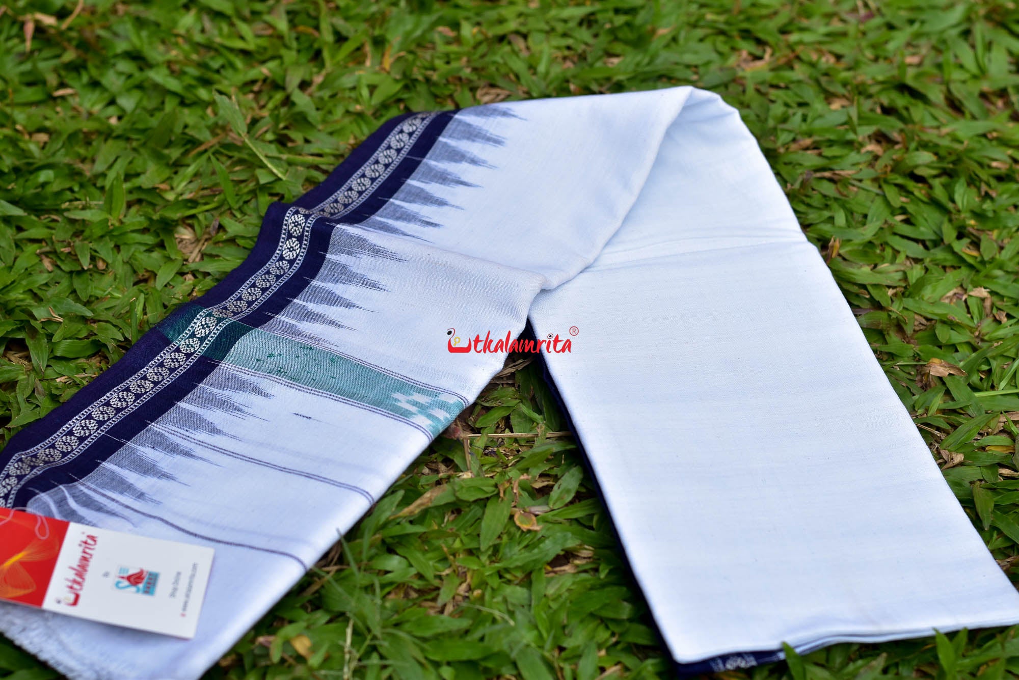 White blue (Gamuchha)