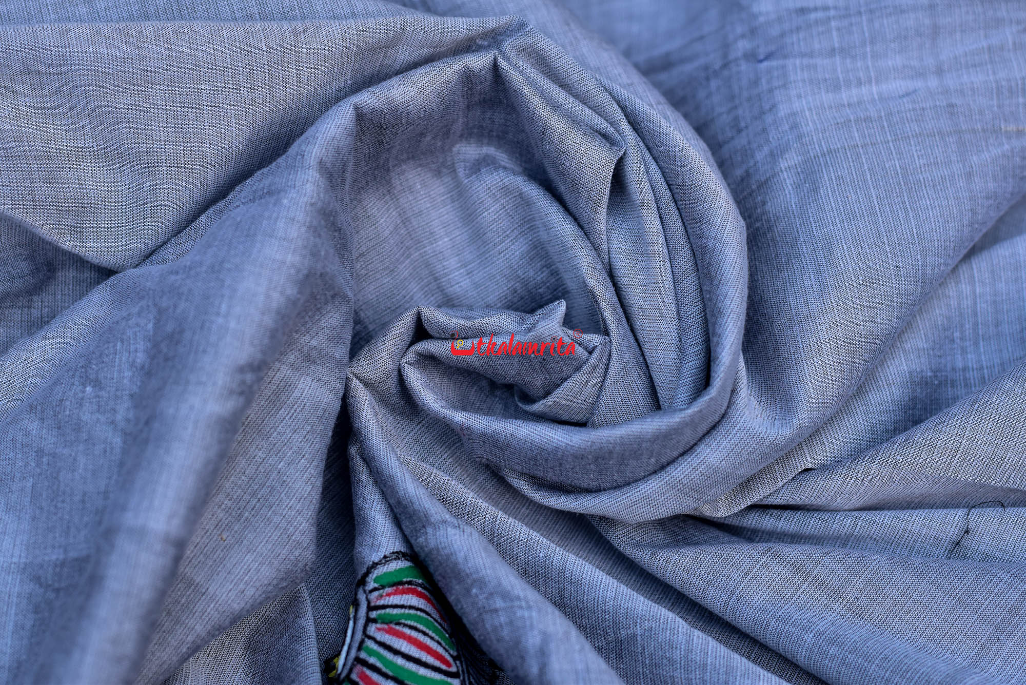 Grey Dupatta Nabagunjara
