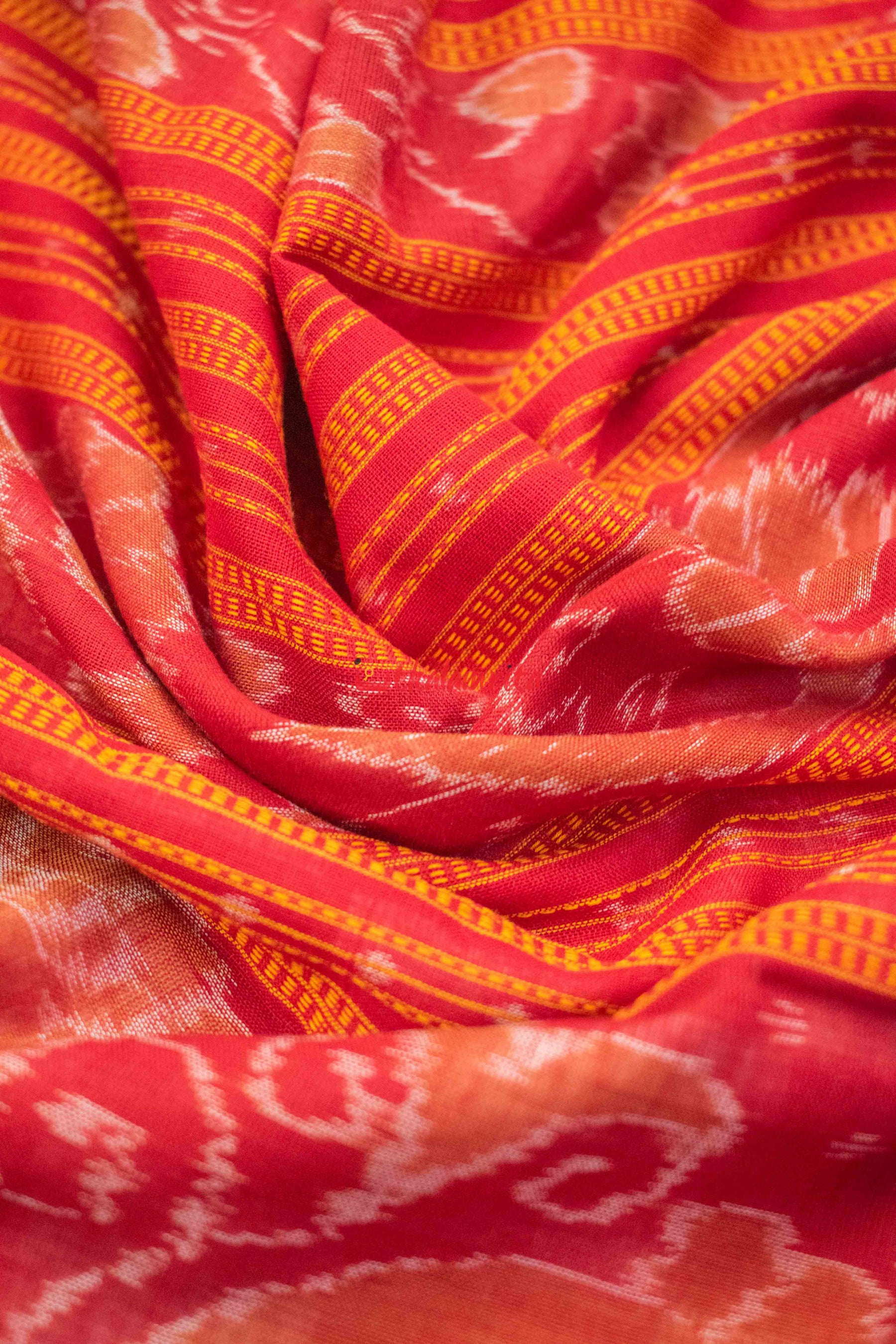 Chess Board Cotton Pasapali Saree
