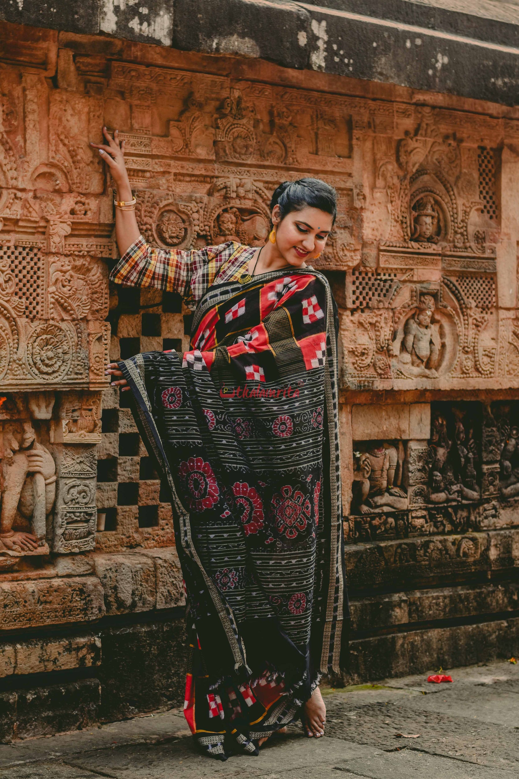 4 Kuthi Sachipar Pasapali Saree