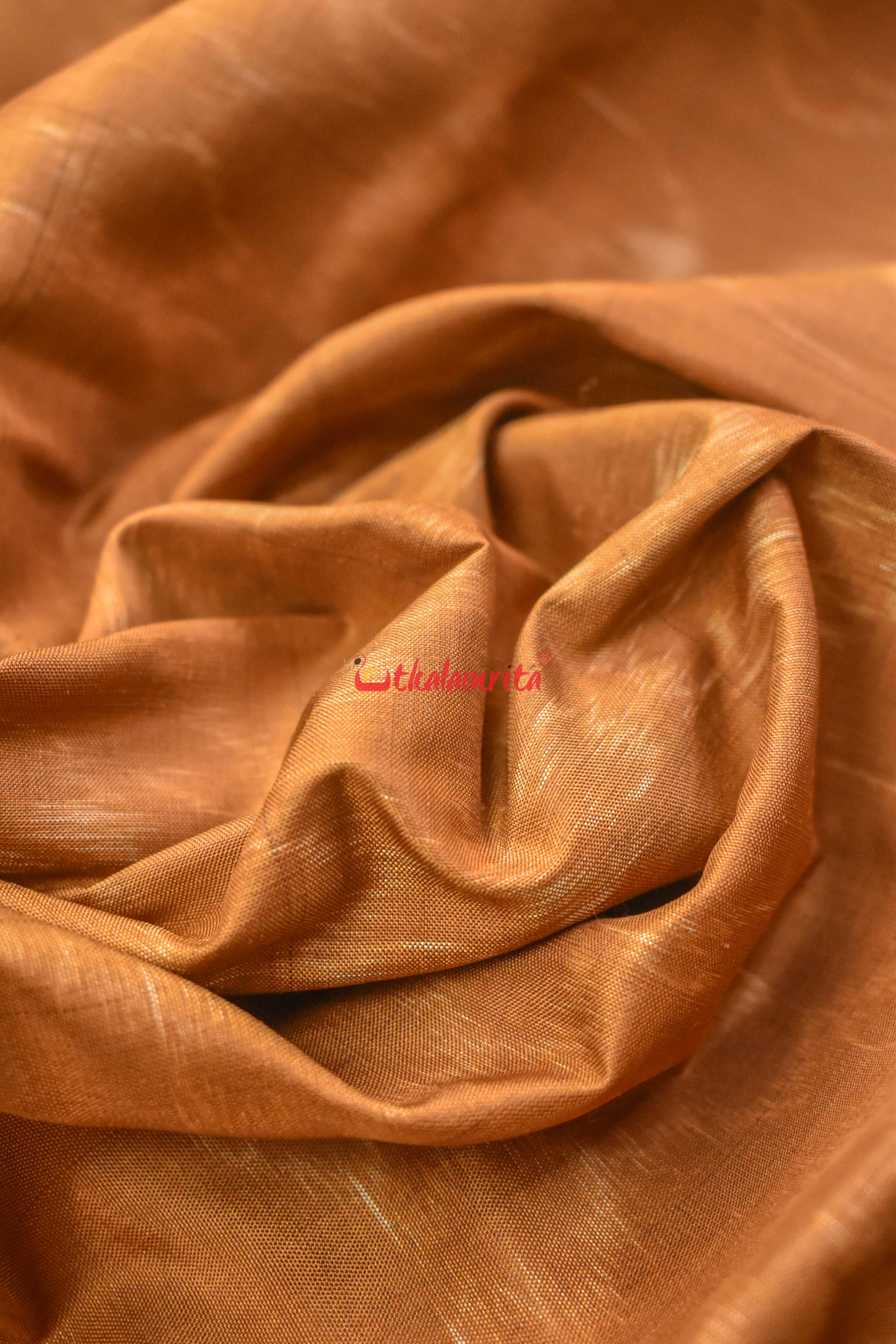 Coucal Natural Dyed Khandua Silk Saree