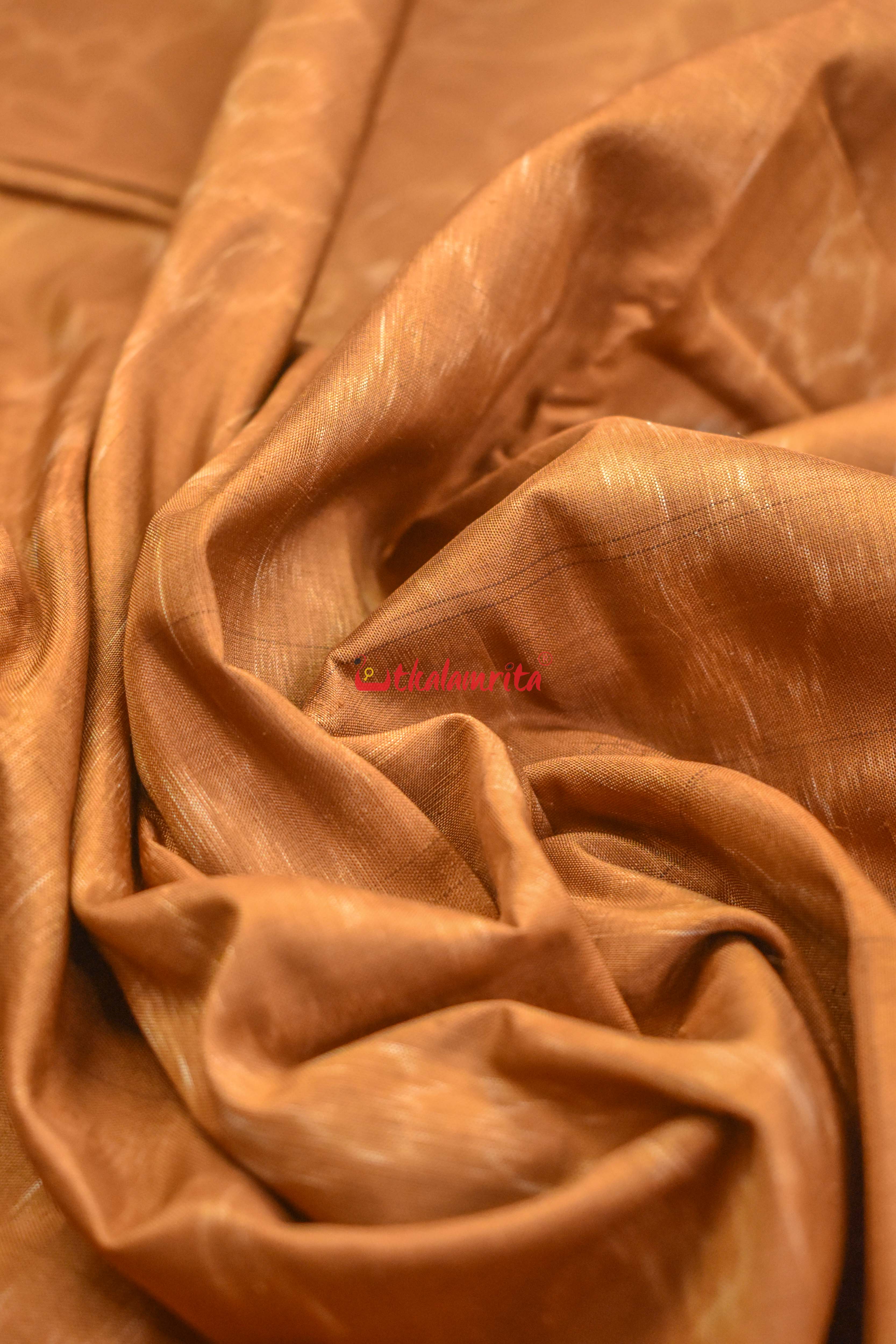 Coucal Natural Dyed Khandua Silk Saree