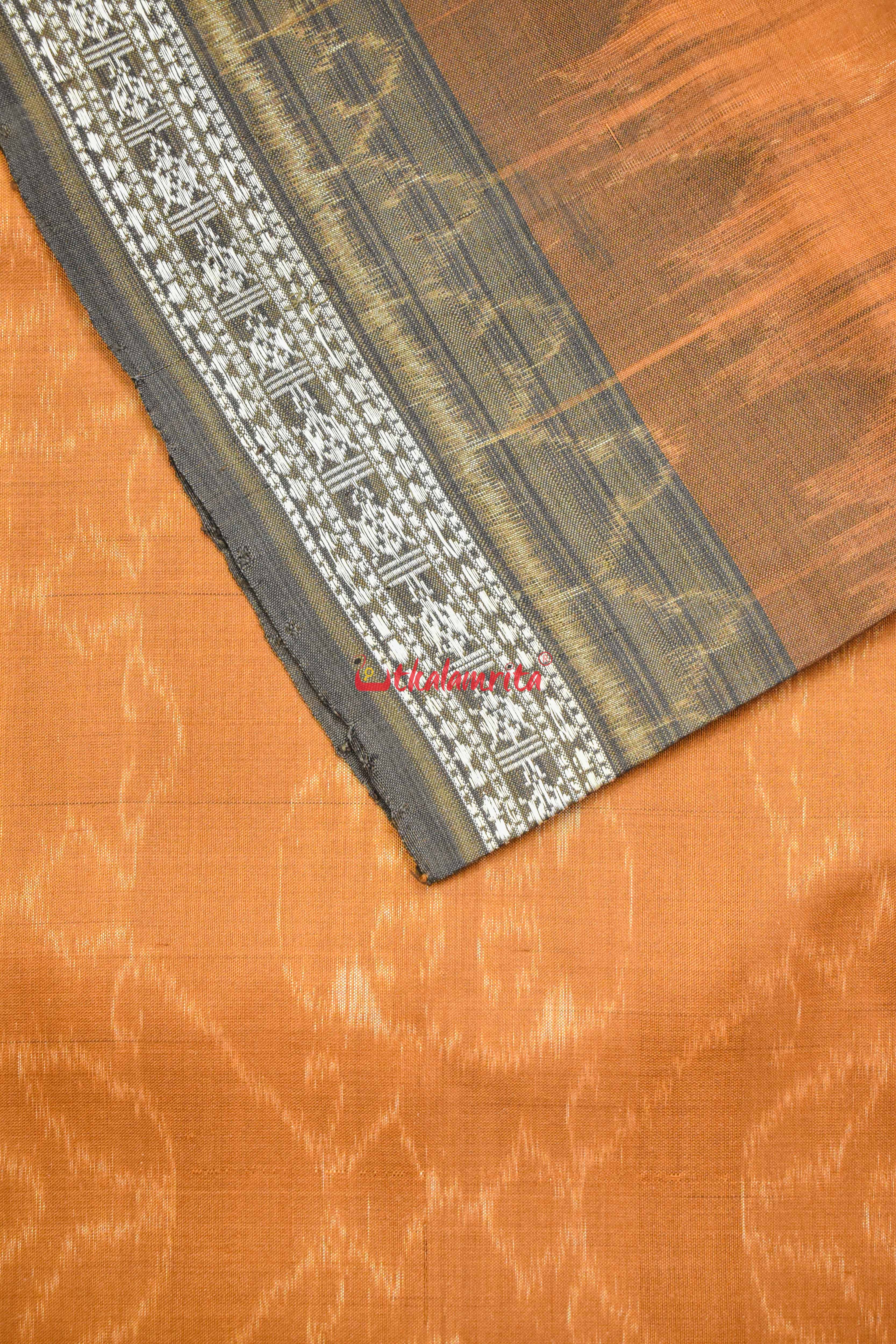 Coucal Natural Dyed Khandua Silk Saree