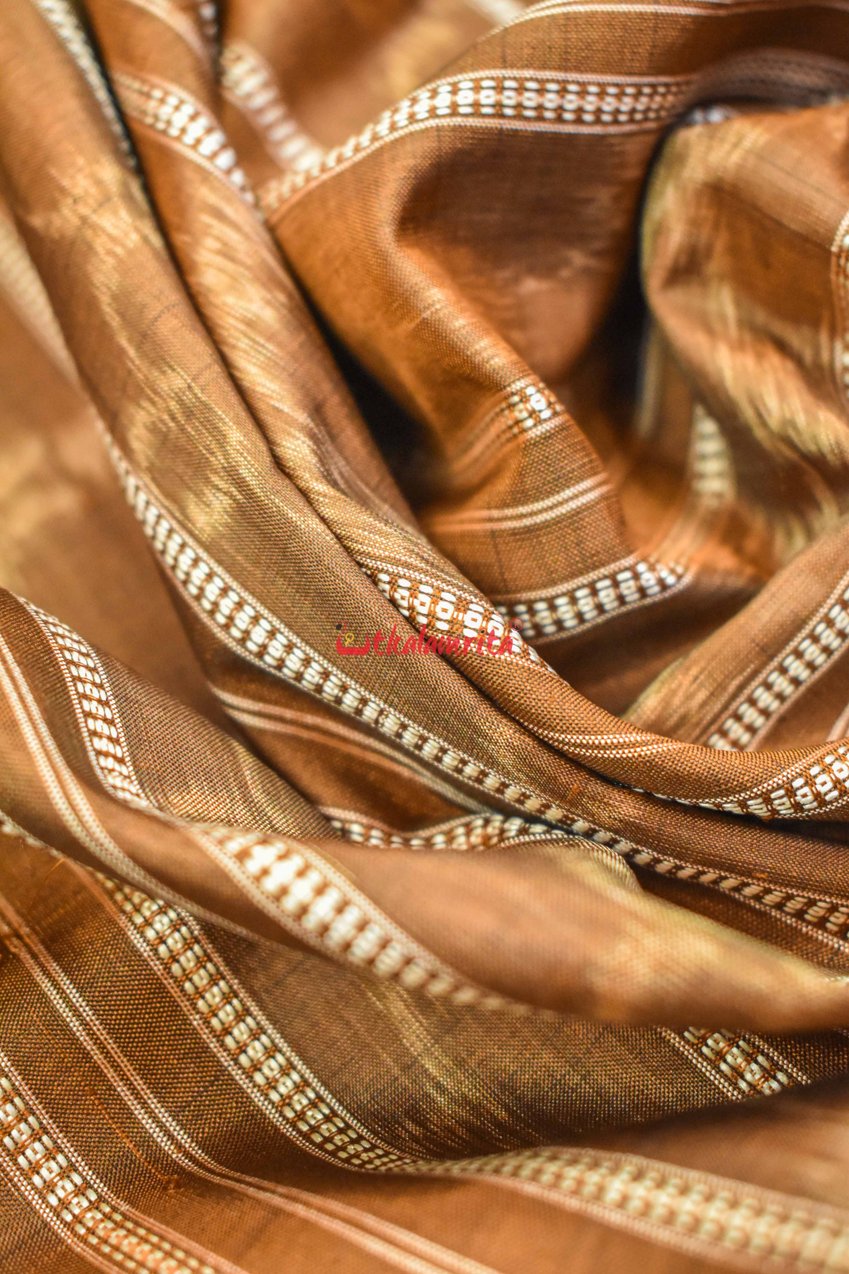 Coucal Natural Dyed Khandua Silk Saree