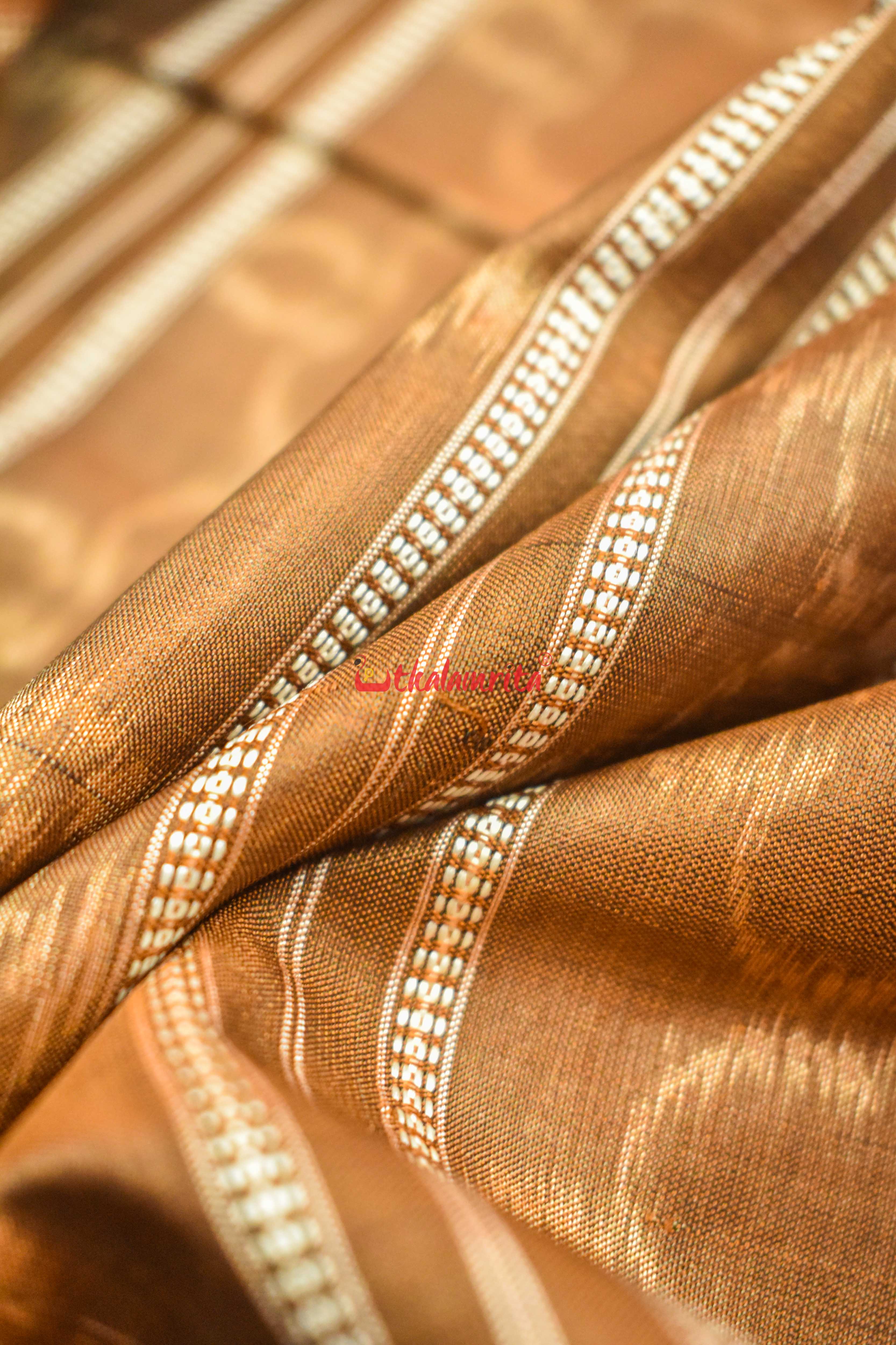Coucal Natural Dyed Khandua Silk Saree