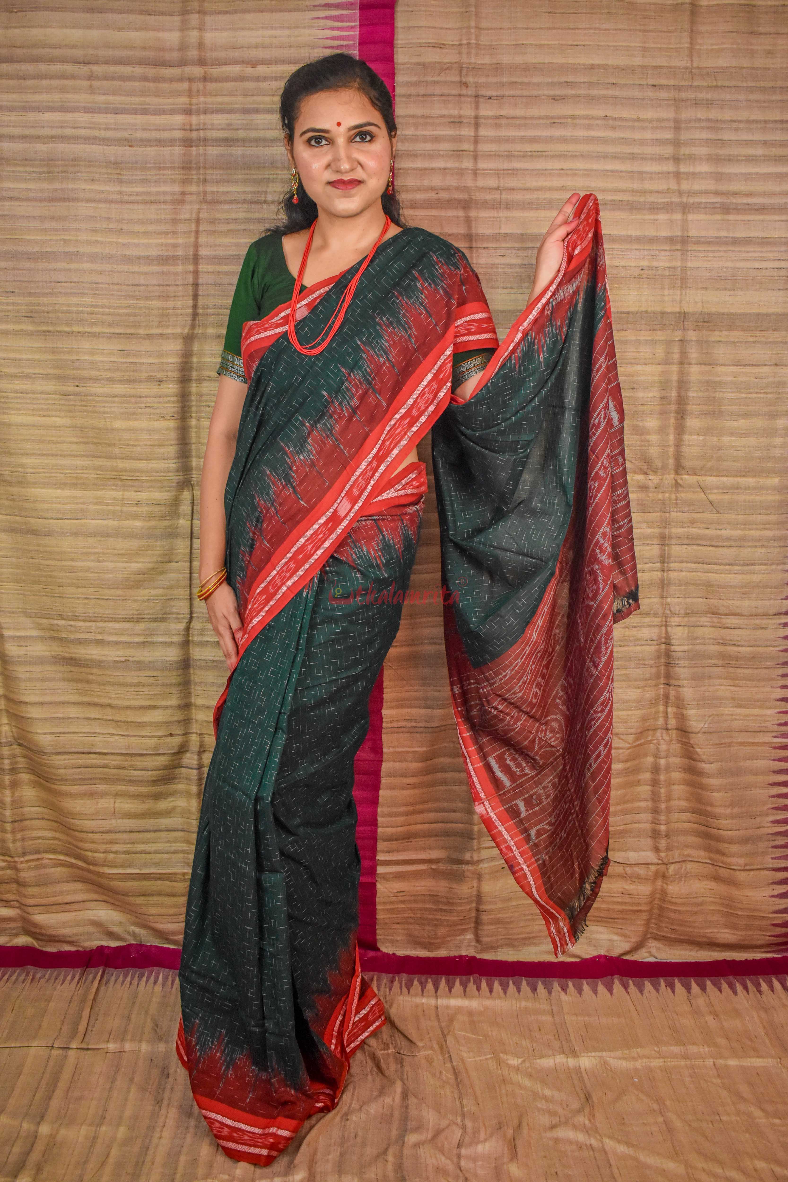 Bottle Green Red Jharana