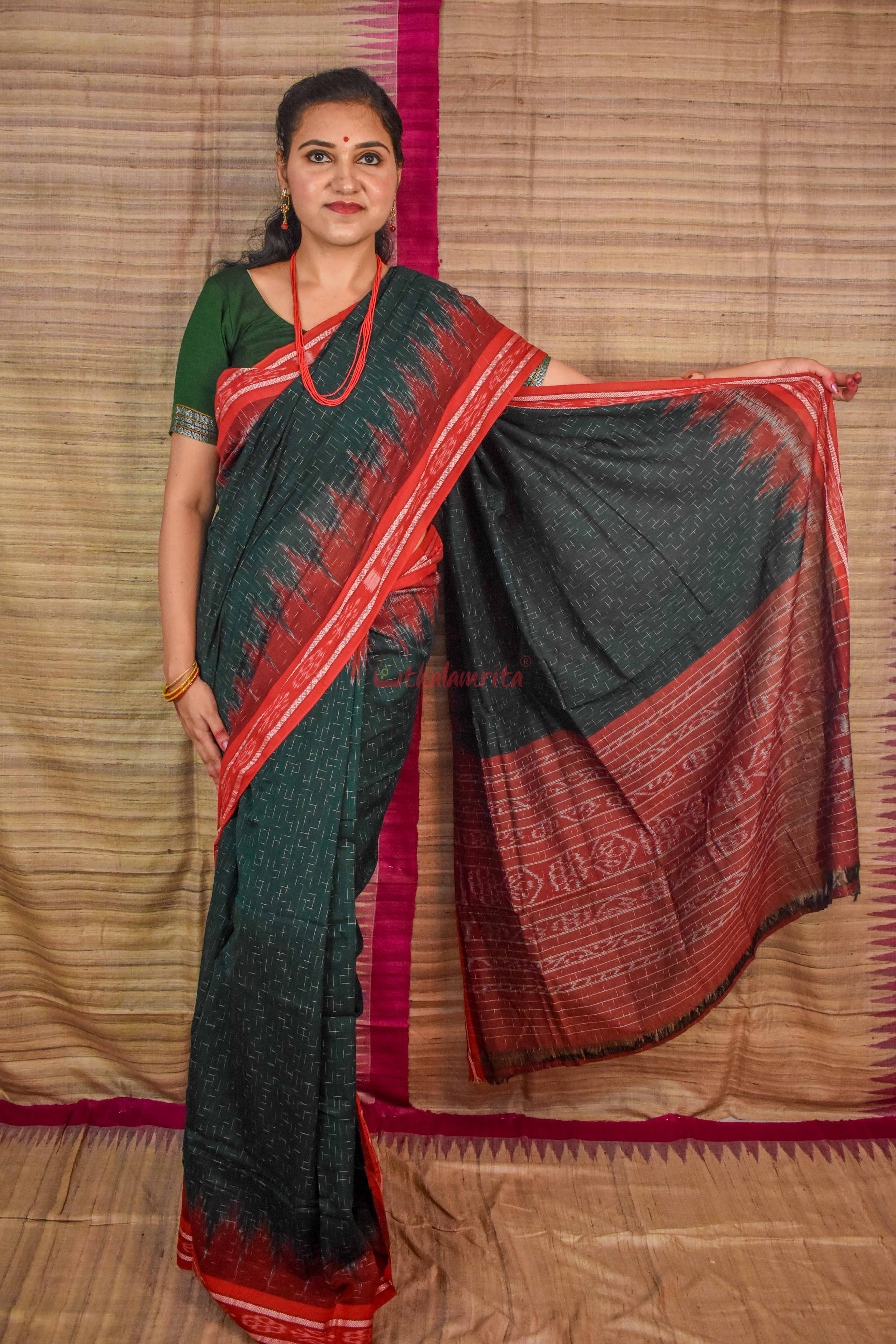 Bottle Green Red Jharana