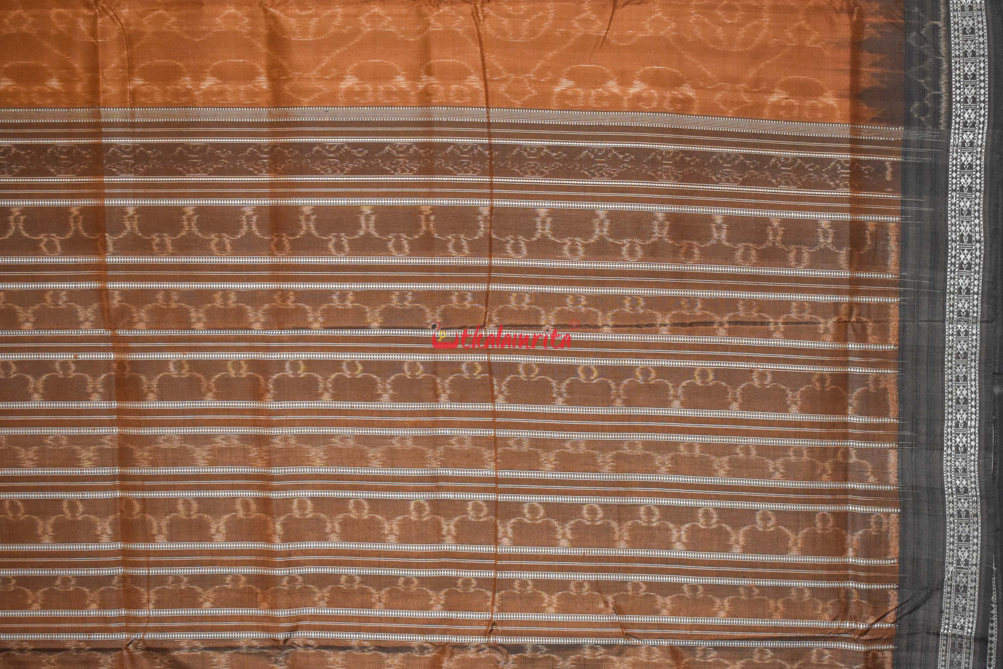 Coucal Natural Dyed Khandua Silk Saree